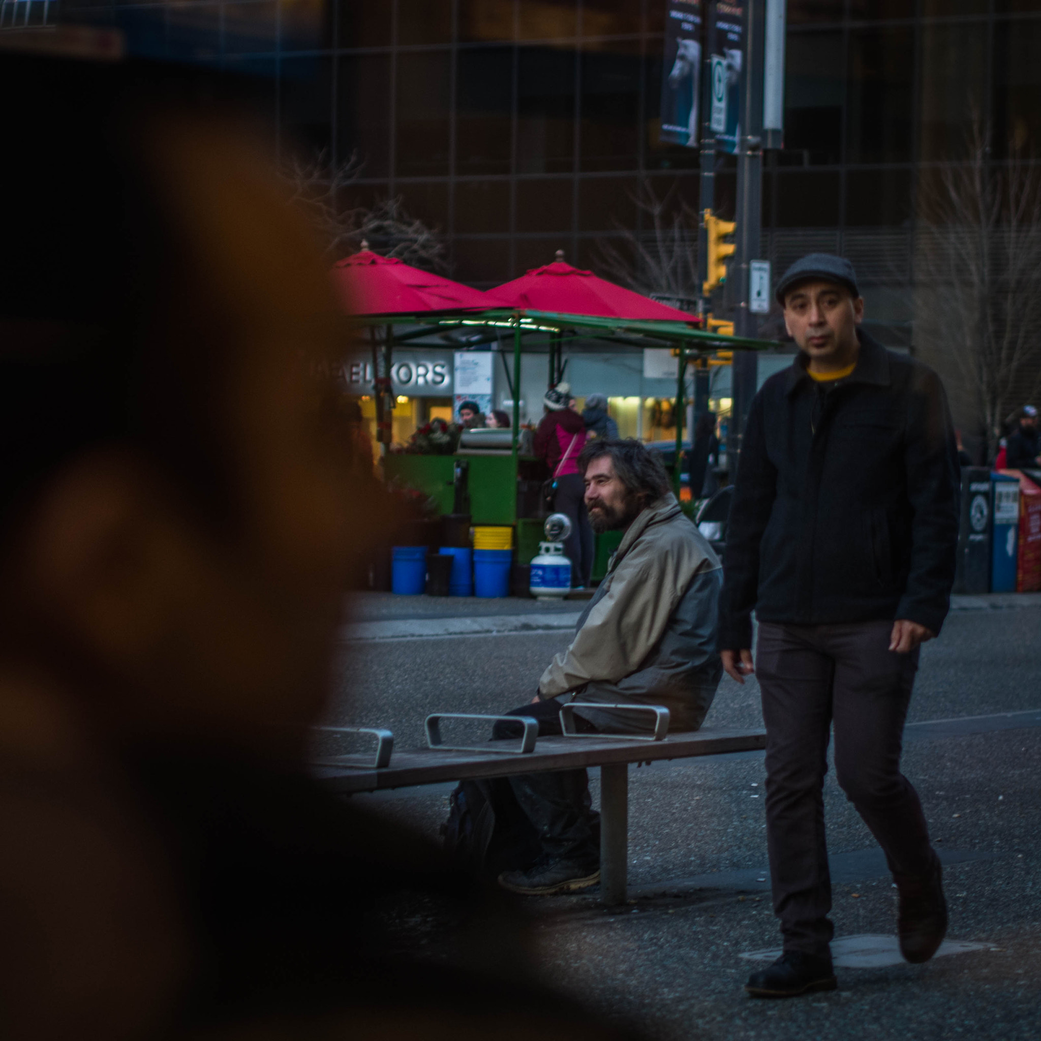 Olympus M.Zuiko Digital 45mm F1.8 sample photo. Street life in vancouver photography