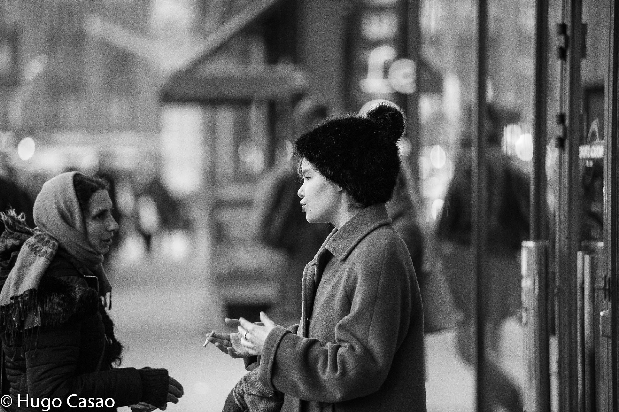 AF Zoom-Nikkor 80-200mm f/2.8 ED sample photo. Street conversation vol. 1 photography