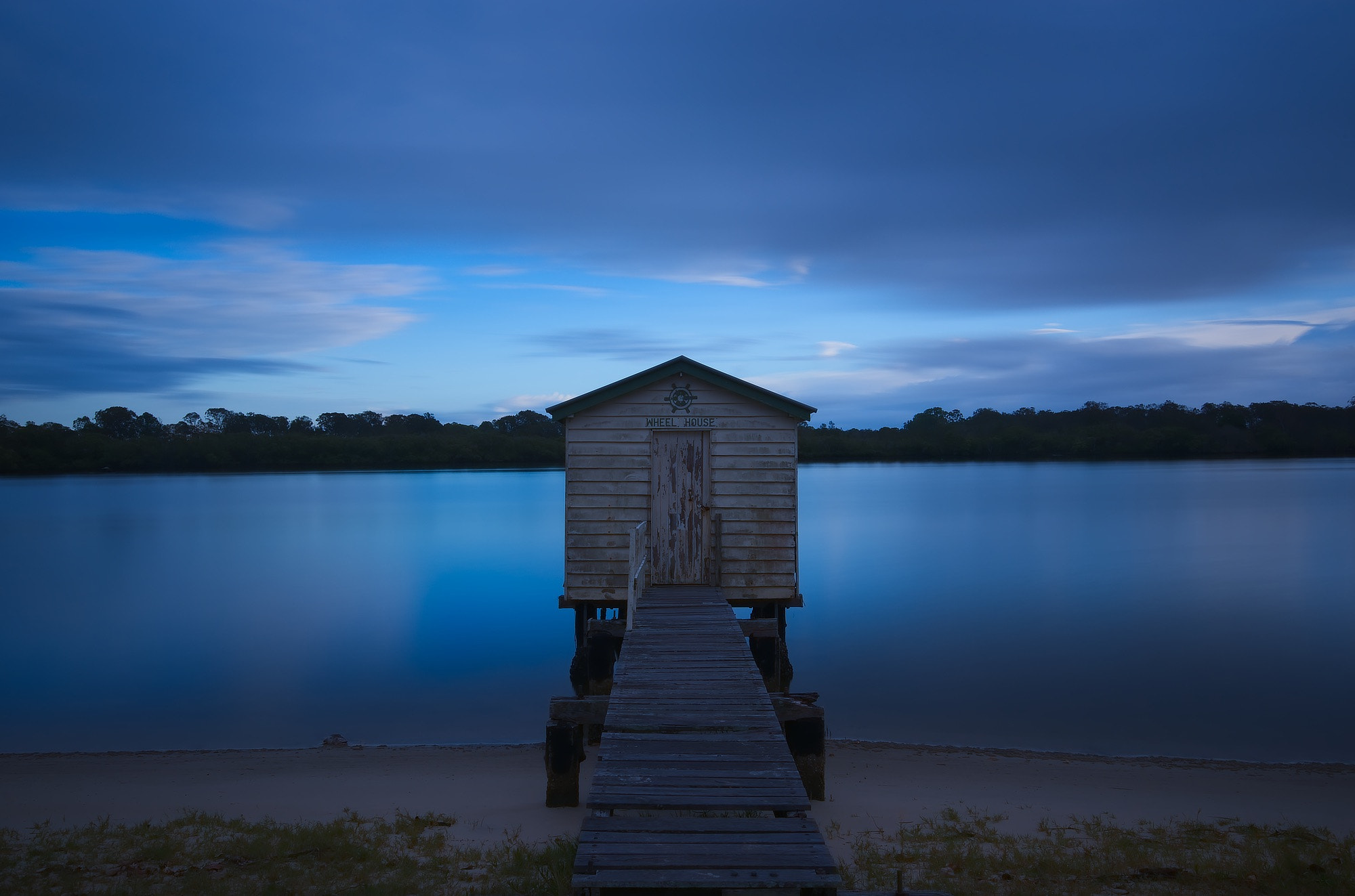 Nikon D810 sample photo. Boat house - long exposure photography