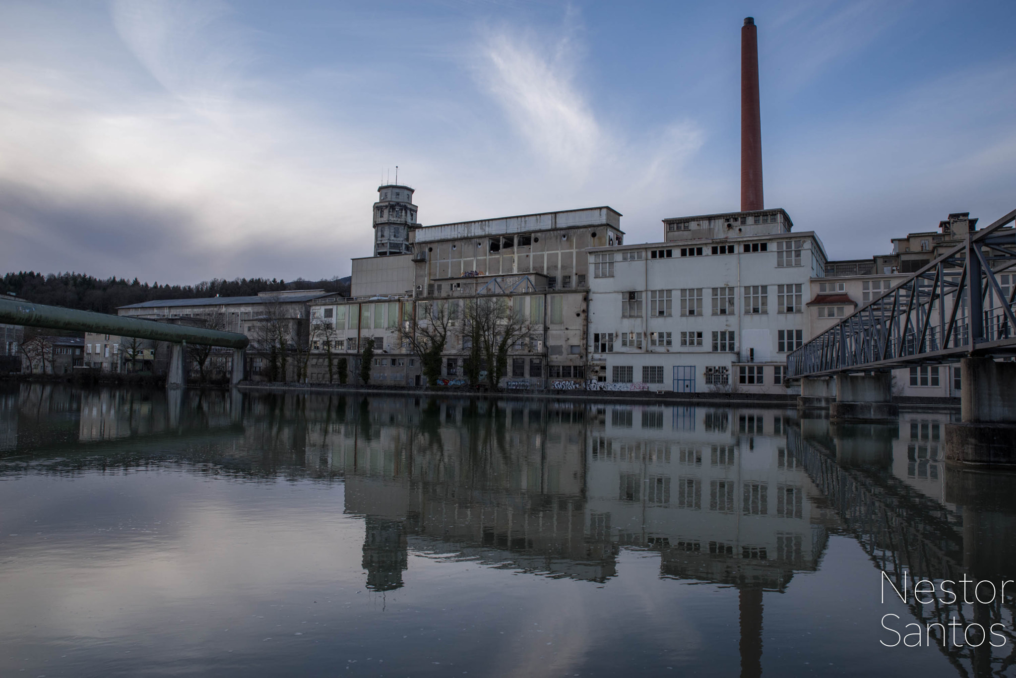 Pentax K-1 sample photo. Old factory photography
