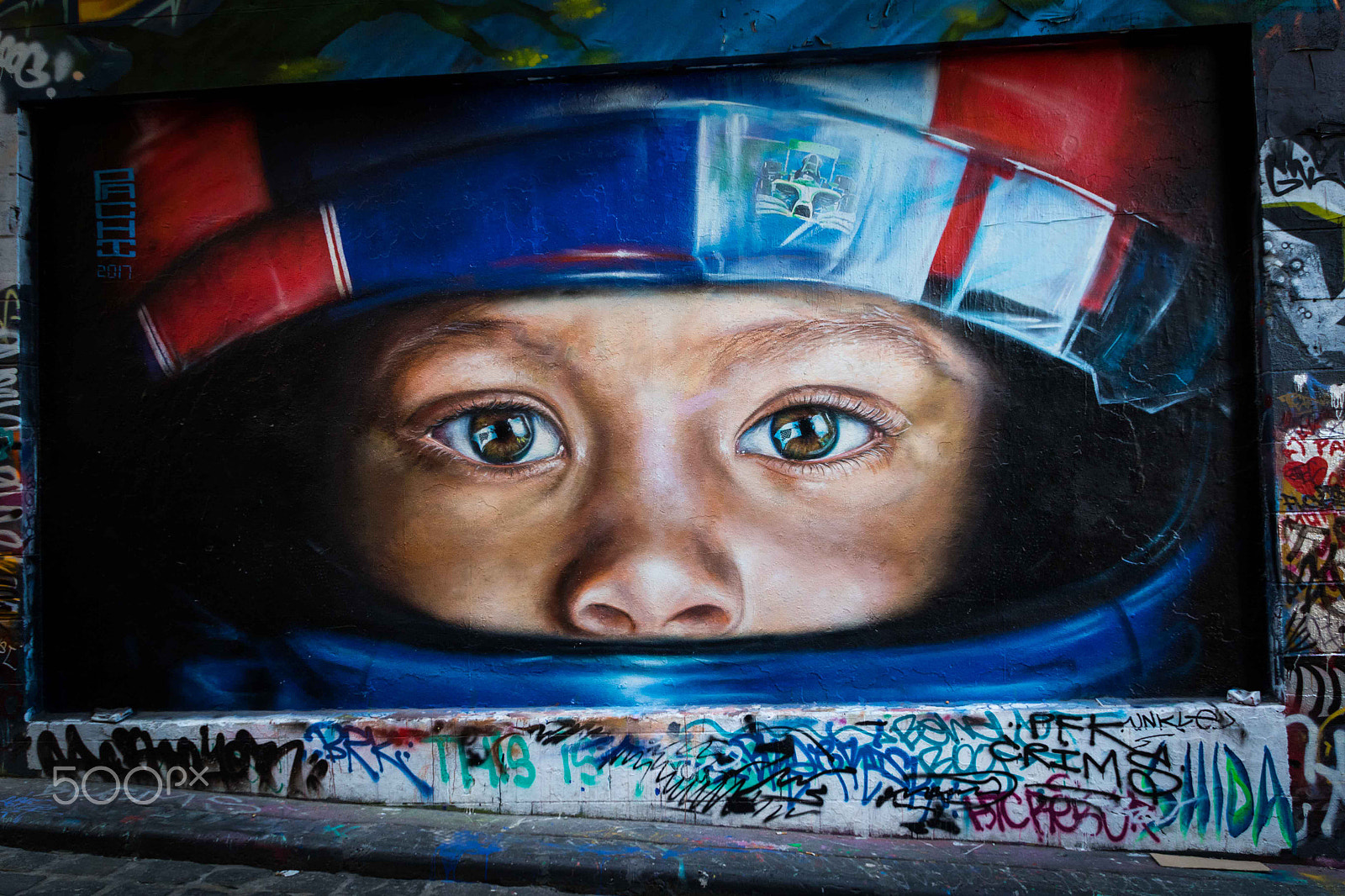 Canon EOS 7D Mark II sample photo. Hosier lane - f1 inspired photography