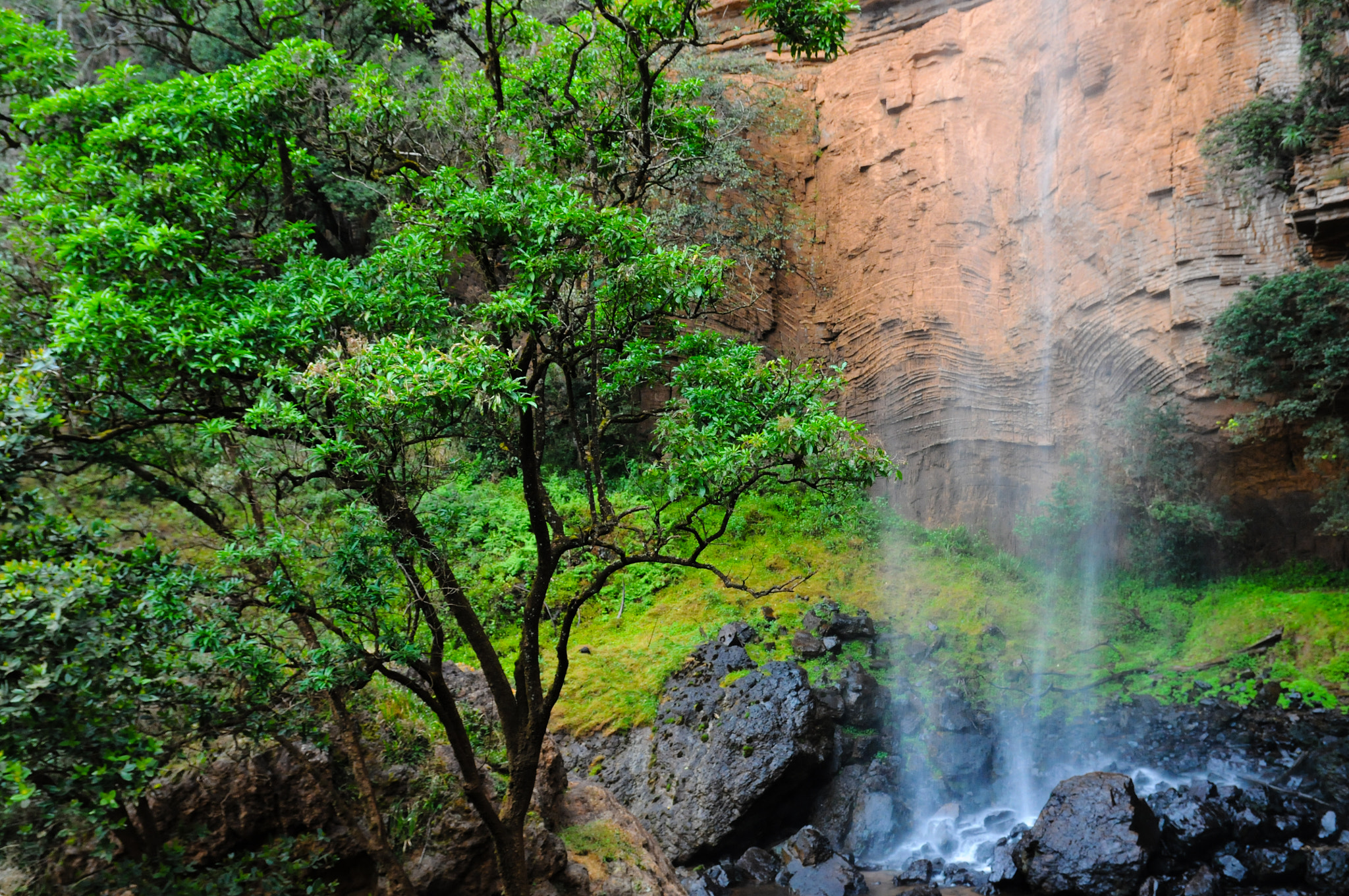 Sigma 17-50mm F2.8 EX DC OS HSM sample photo. Bridal veil waterfall photography