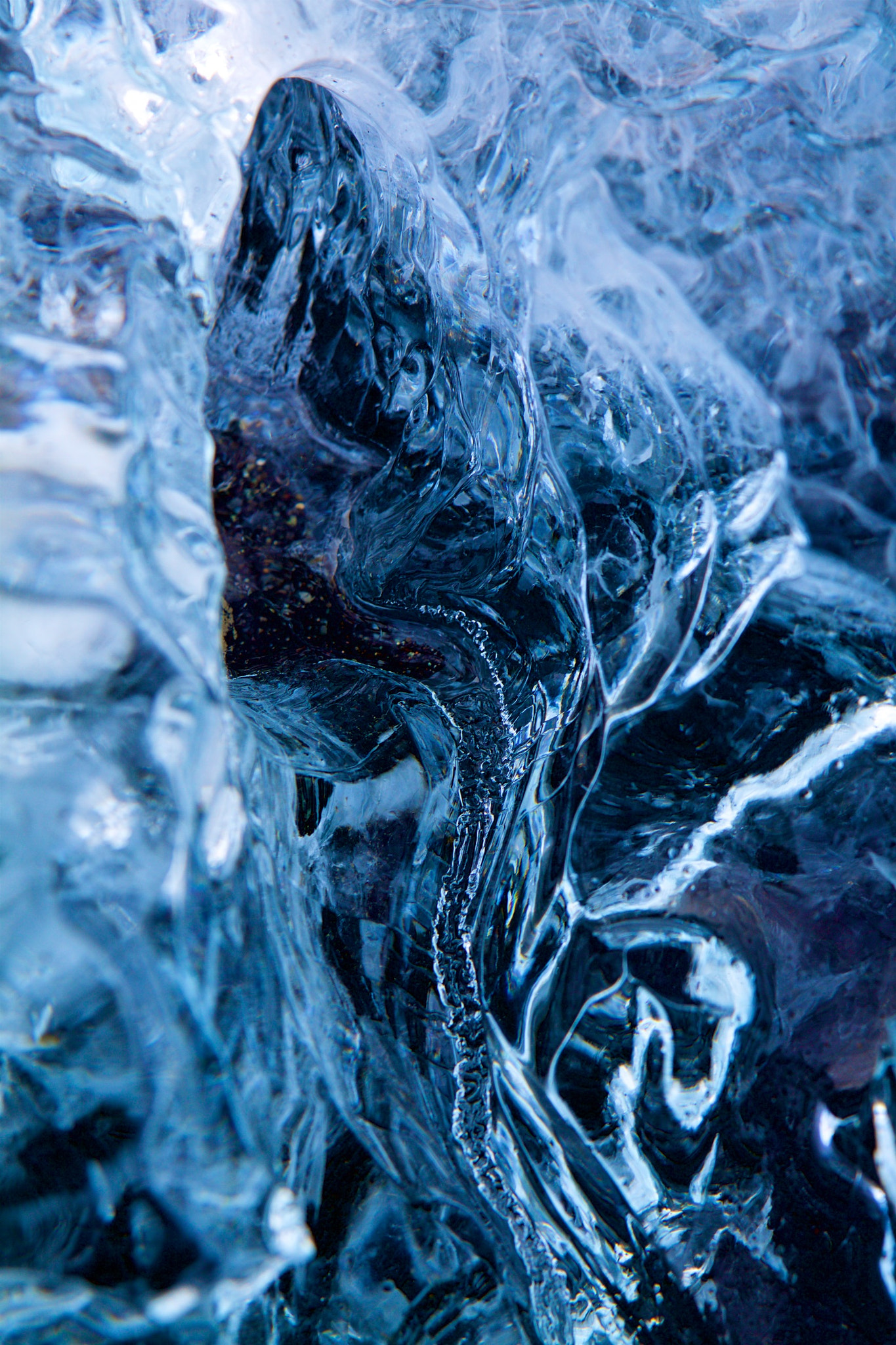 Canon EOS 50D sample photo. Ice berg detail photography