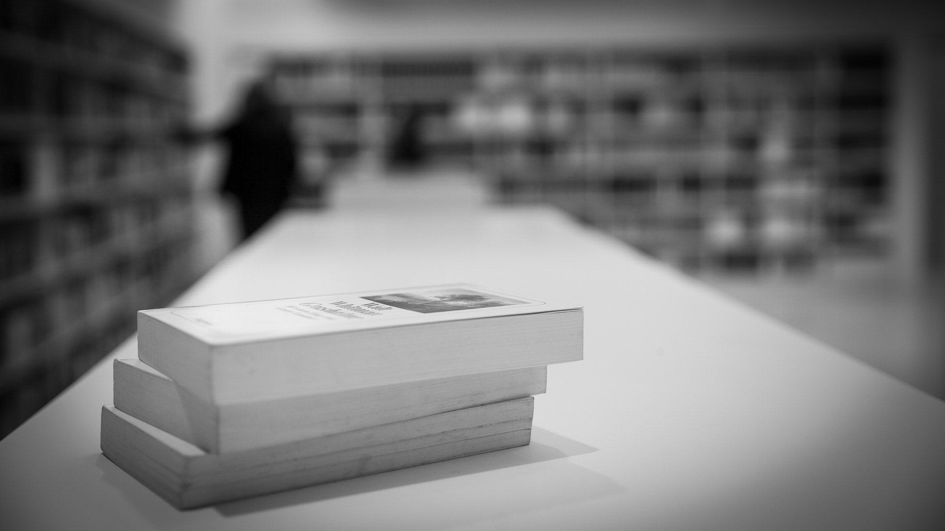 Sigma 24-70mm F2.8 EX DG Macro sample photo. Books - stuttgart stadtbibliothek - city library photography