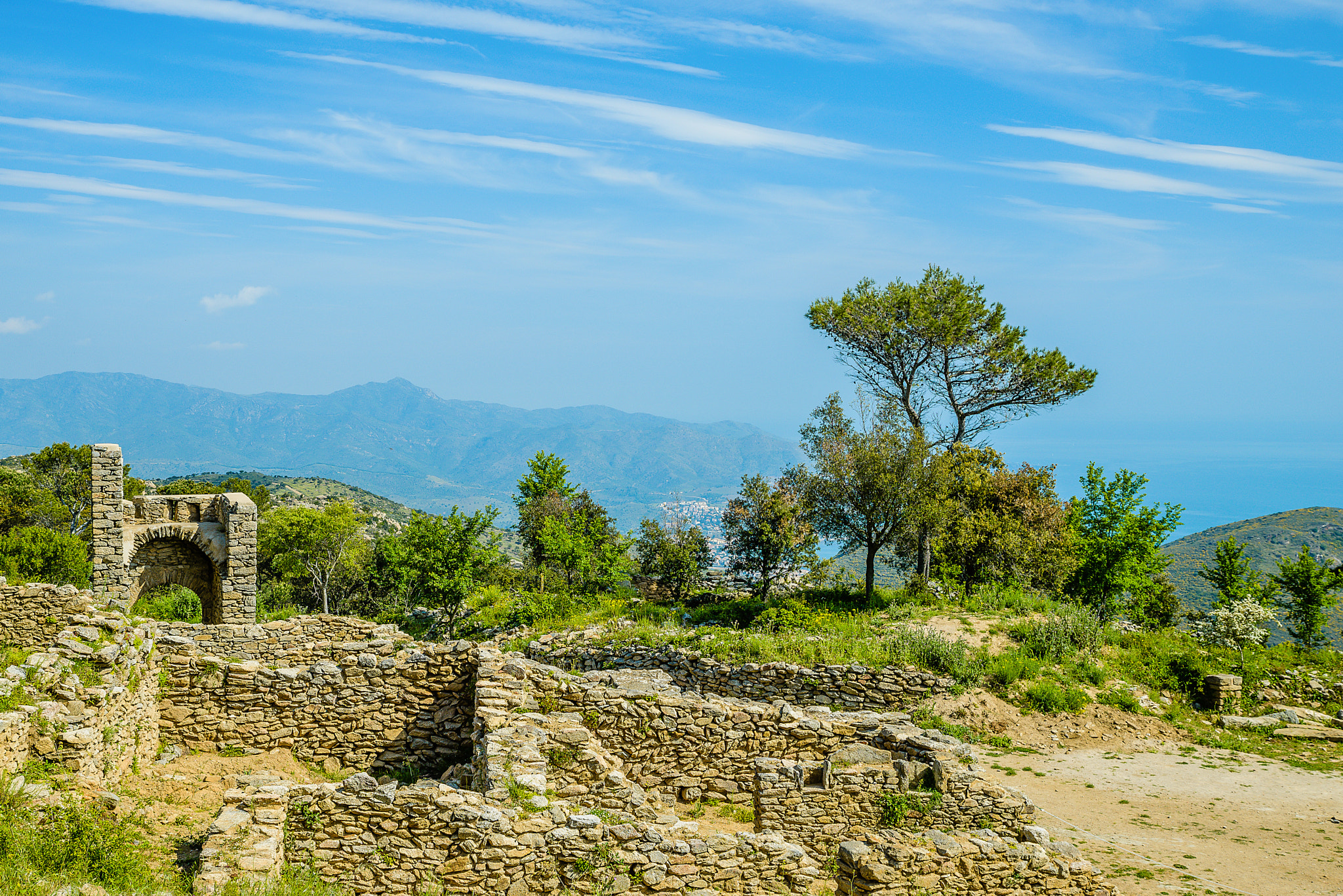Tamron SP 24-70mm F2.8 Di VC USD sample photo. Looking away from sant pere de rodes photography