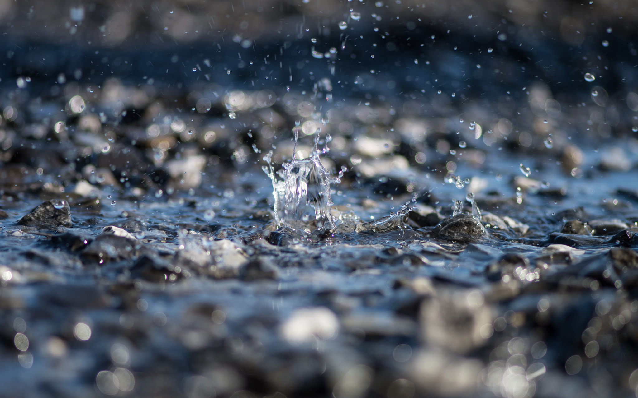 Nikon AF-S Micro-Nikkor 105mm F2.8G IF-ED VR sample photo. Splash photography