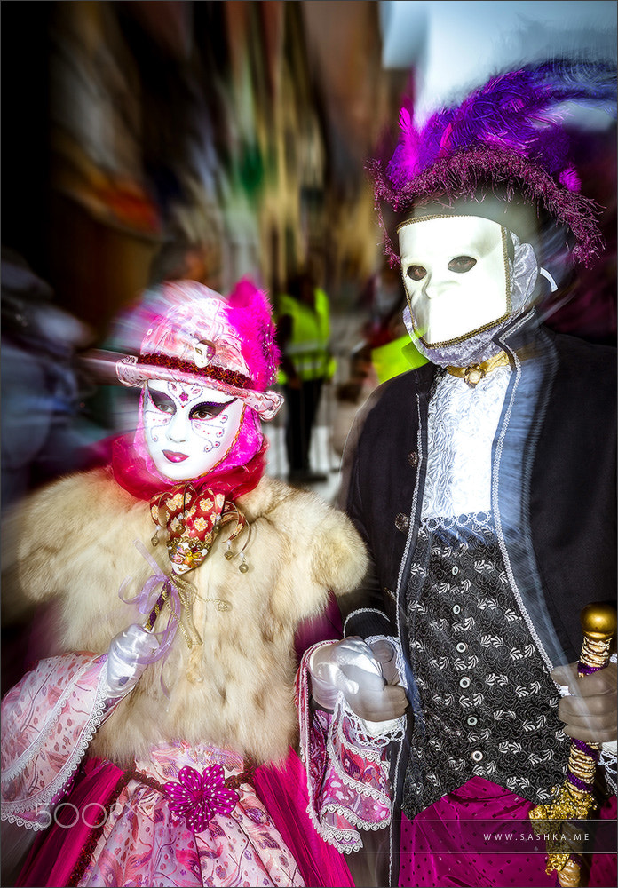 Minolta AF 80-200mm F2.8 HS-APO G sample photo. Editorial, 4 march 2017: rosheim, france: venetian carnival mask photography