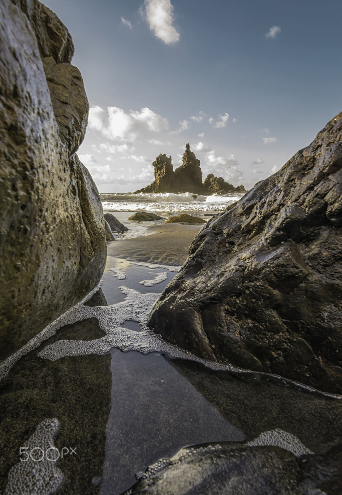 Tokina AT-X Pro 11-16mm F2.8 DX sample photo. Rocks of benijo photography