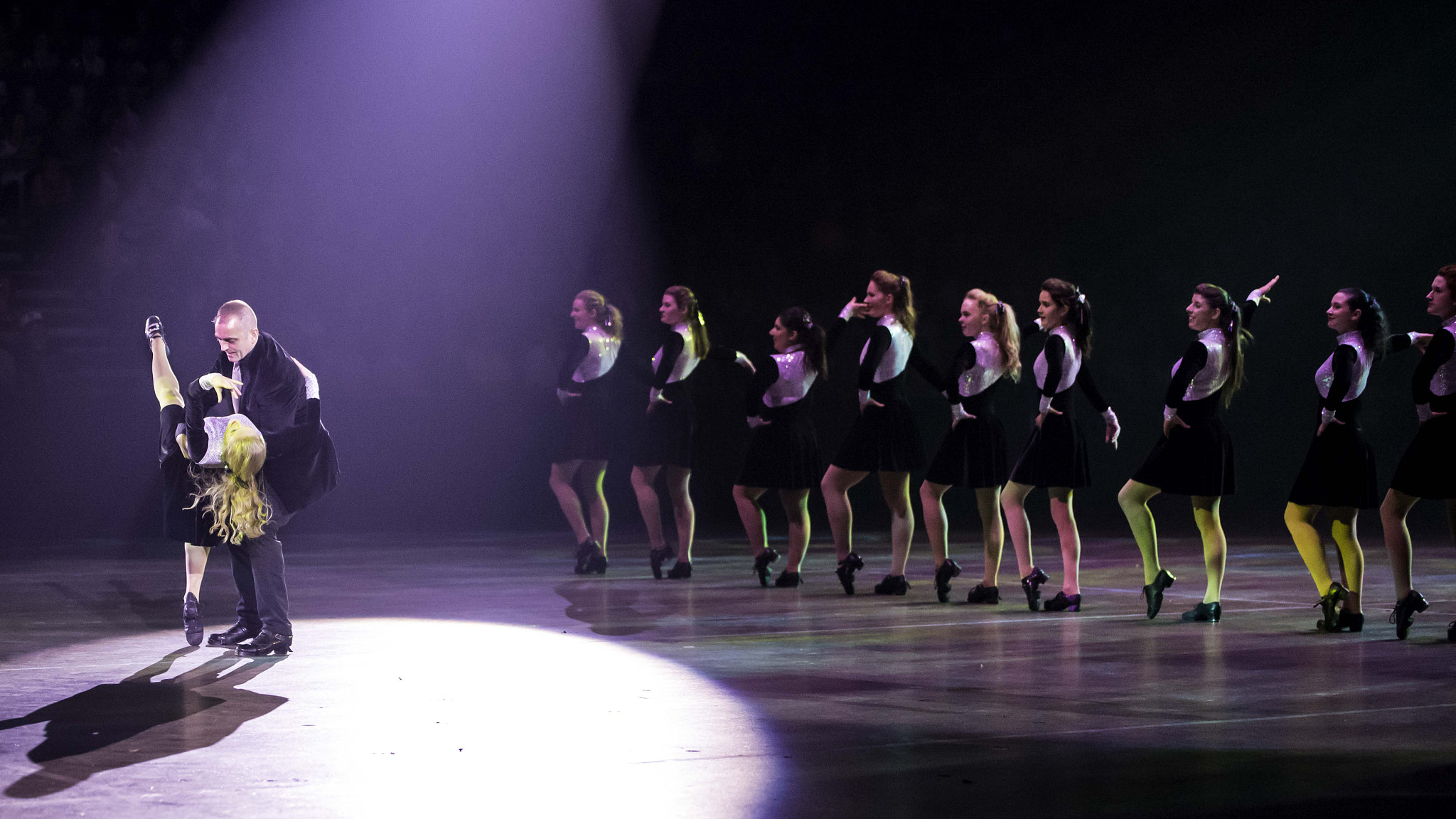 Nikon AF-S Nikkor 70-200mm F2.8G ED VR II sample photo. Ns irish dancers photography