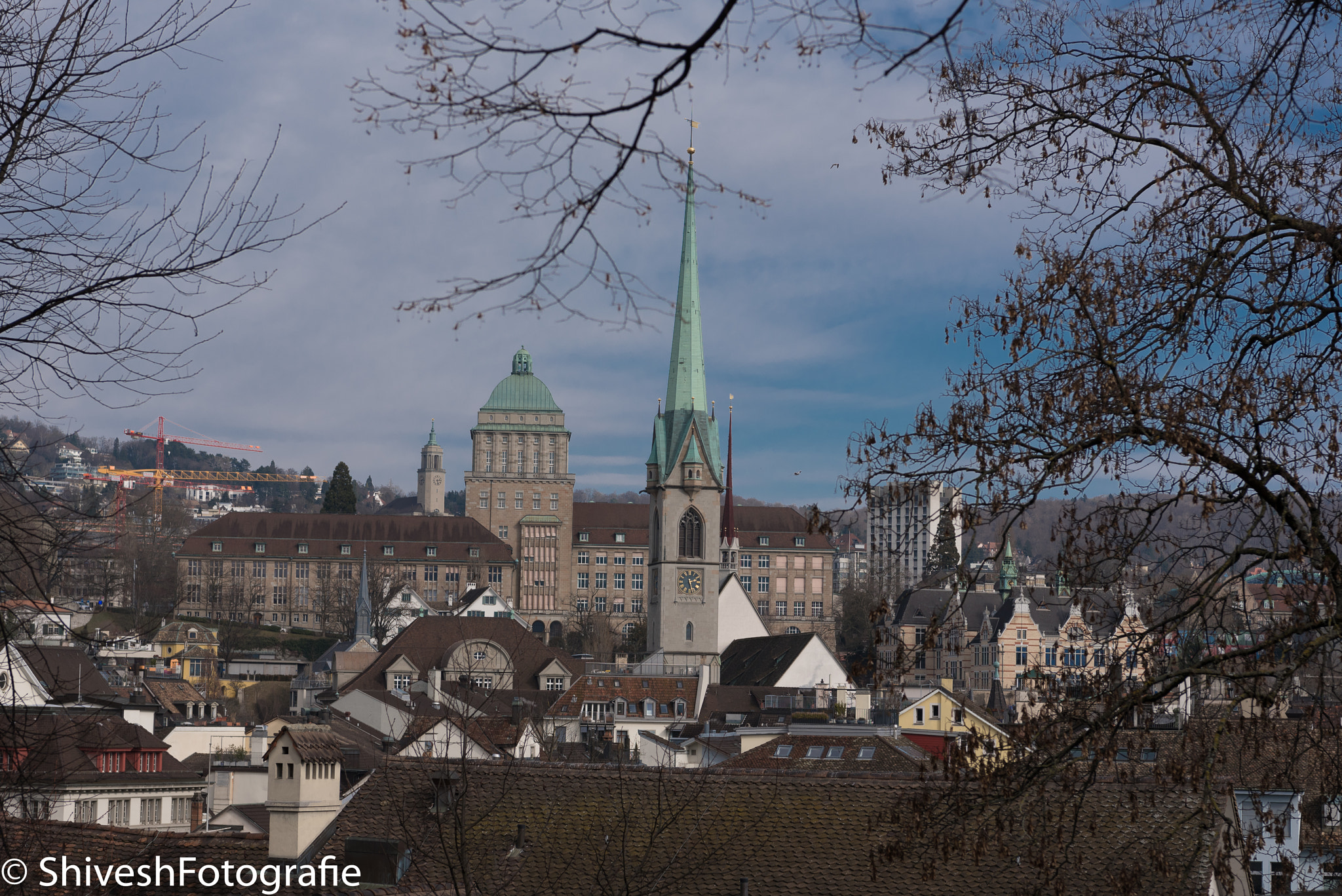 Nikon AF-S Nikkor 24-70mm F2.8E ED VR sample photo. View from lindenhof photography