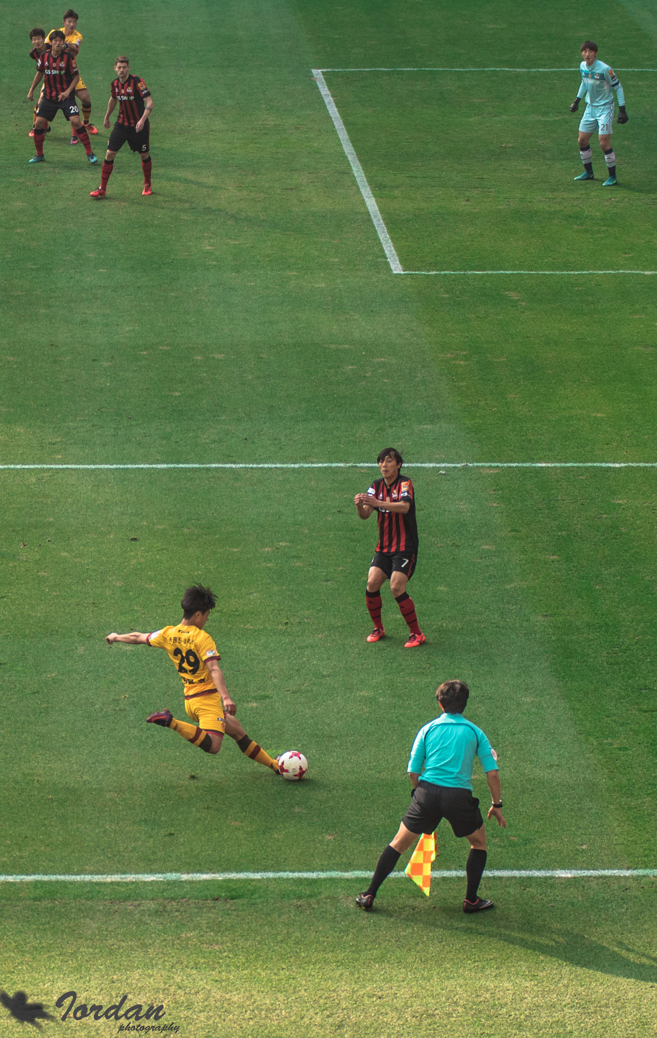 Sigma 70-200mm F2.8 EX DG OS HSM sample photo. Just football photography