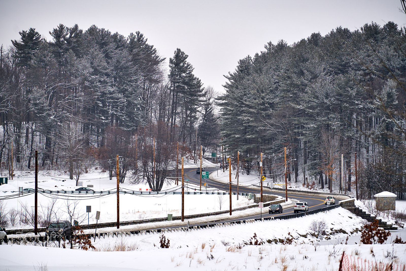Sony FE 70-200mm F4 G OSS sample photo. Winter in massachusetts. photography