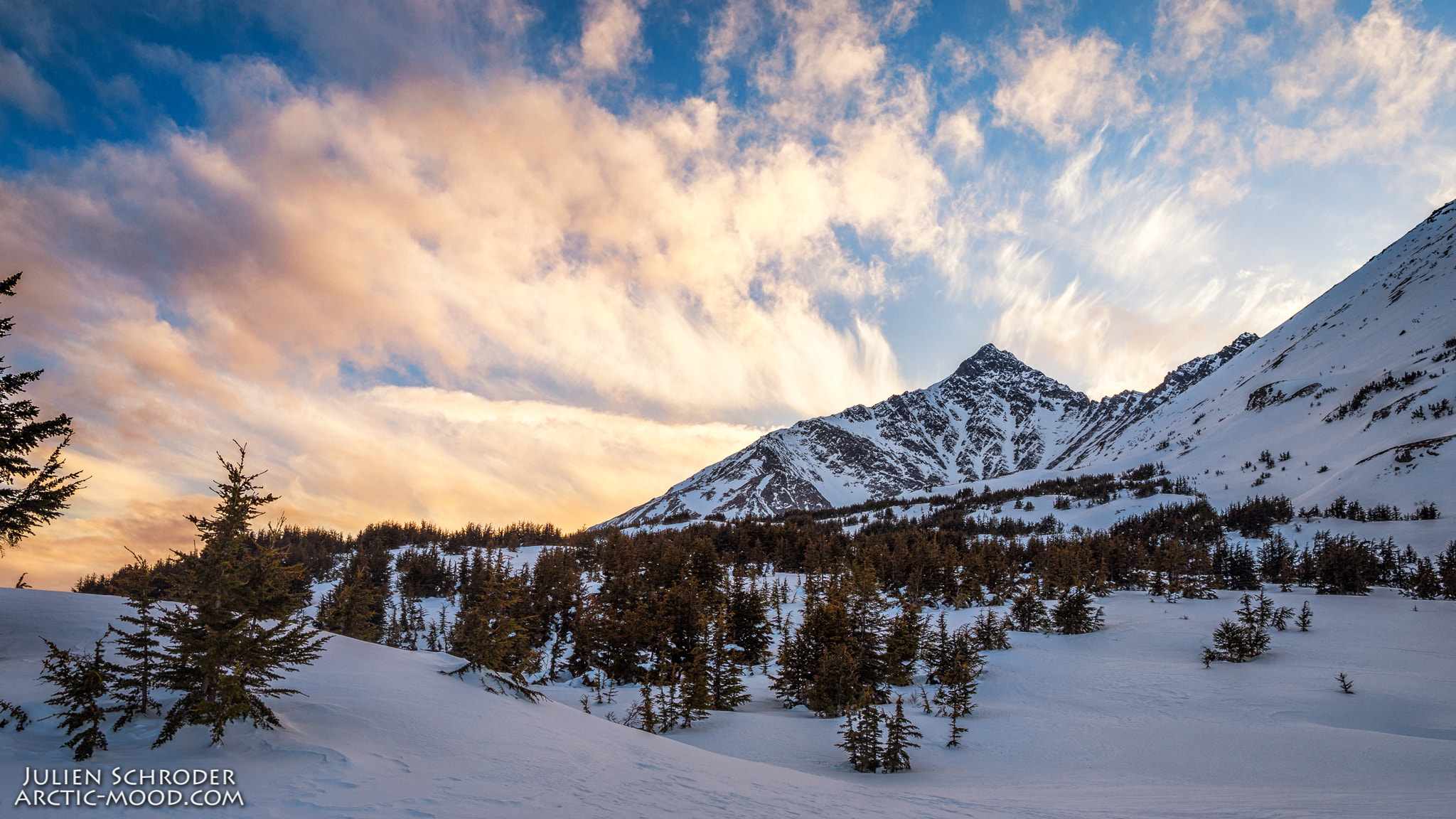 Canon EOS 5D Mark IV + Canon EF 24mm F1.4L II USM sample photo. Avalanche mountain - chugach - alaska photography