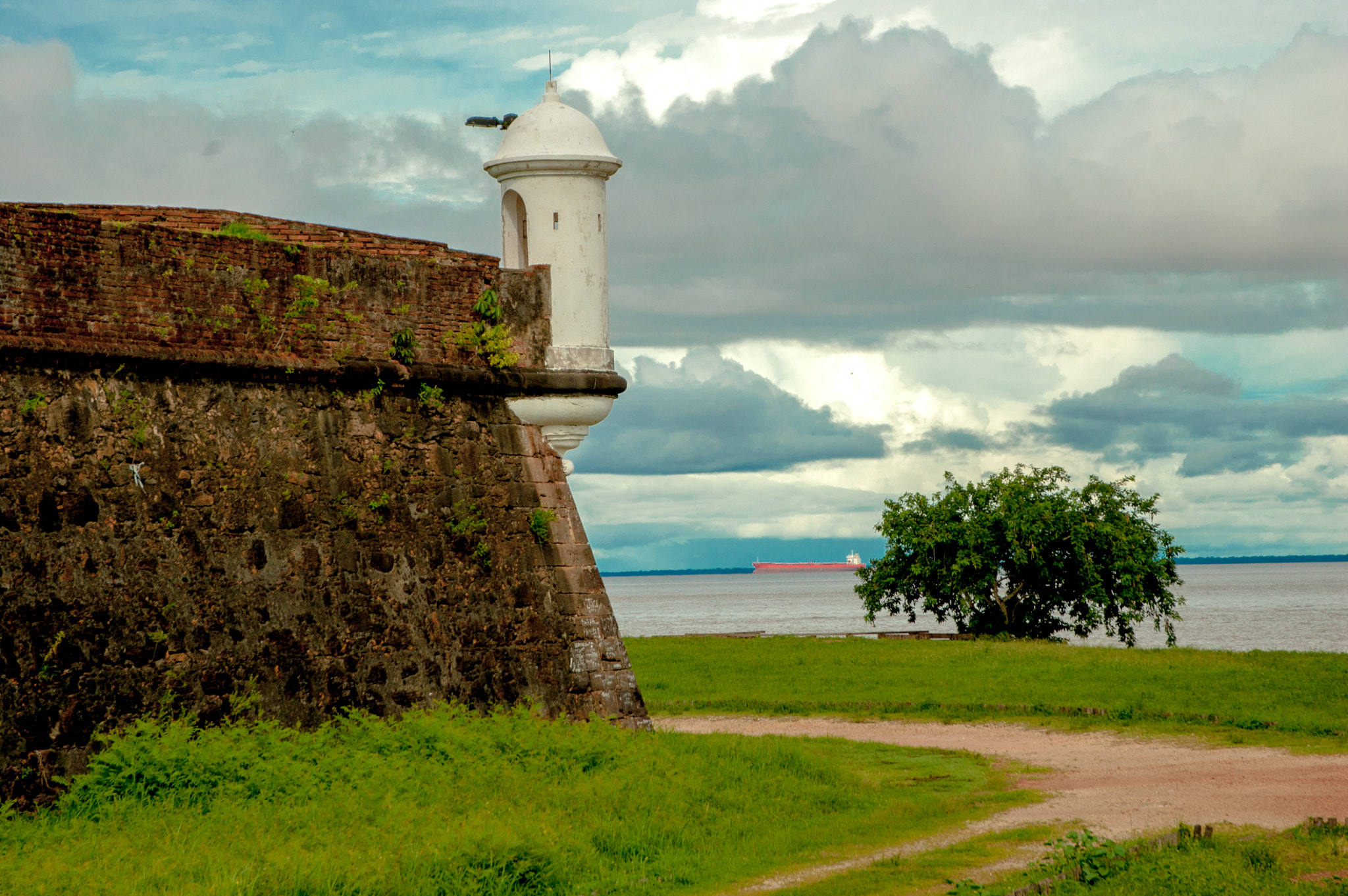 Nikon D40 sample photo. Fortaleza de são josé de macapá photography