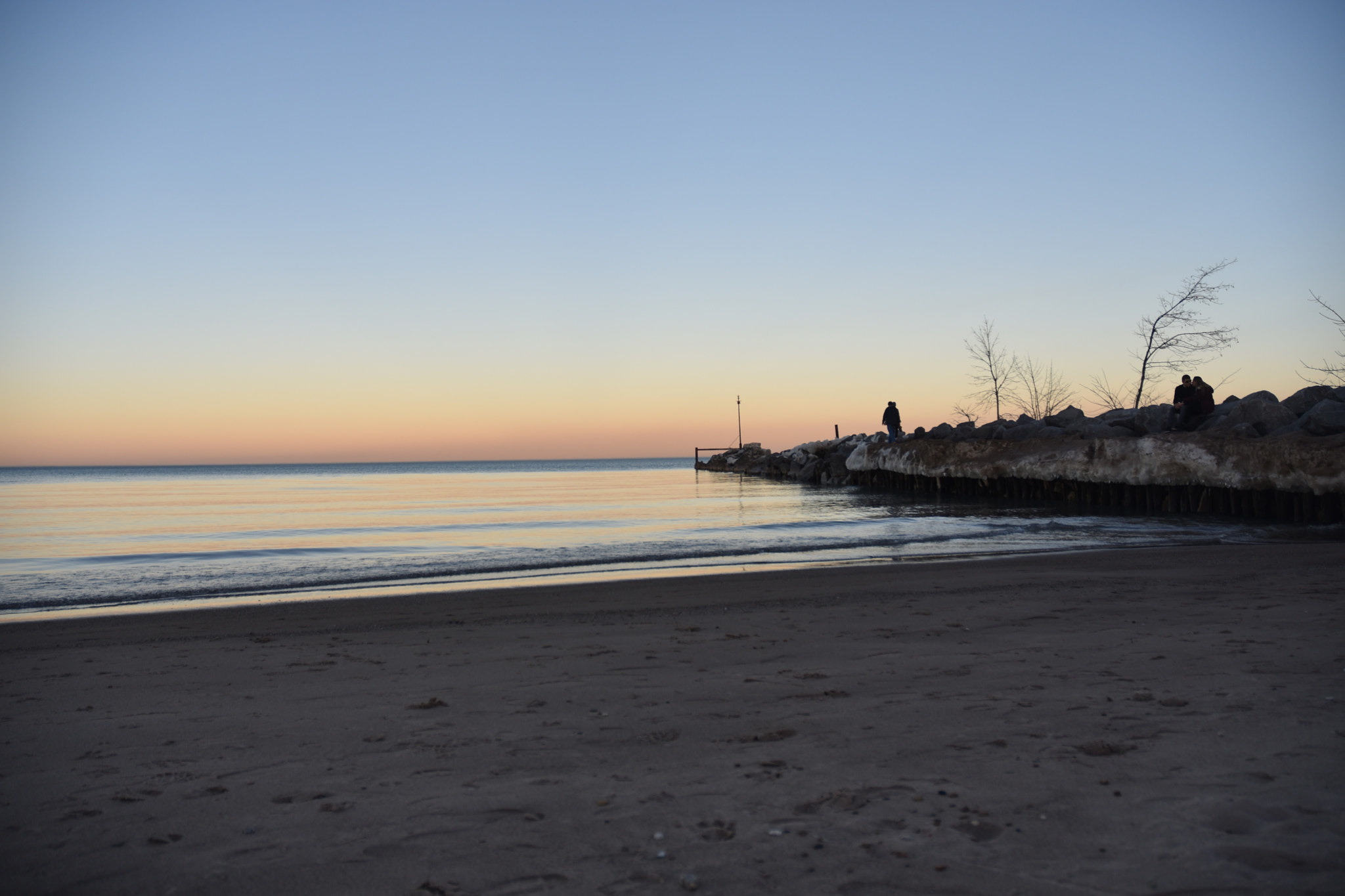 Nikon D3400 sample photo. Lake sunset photography