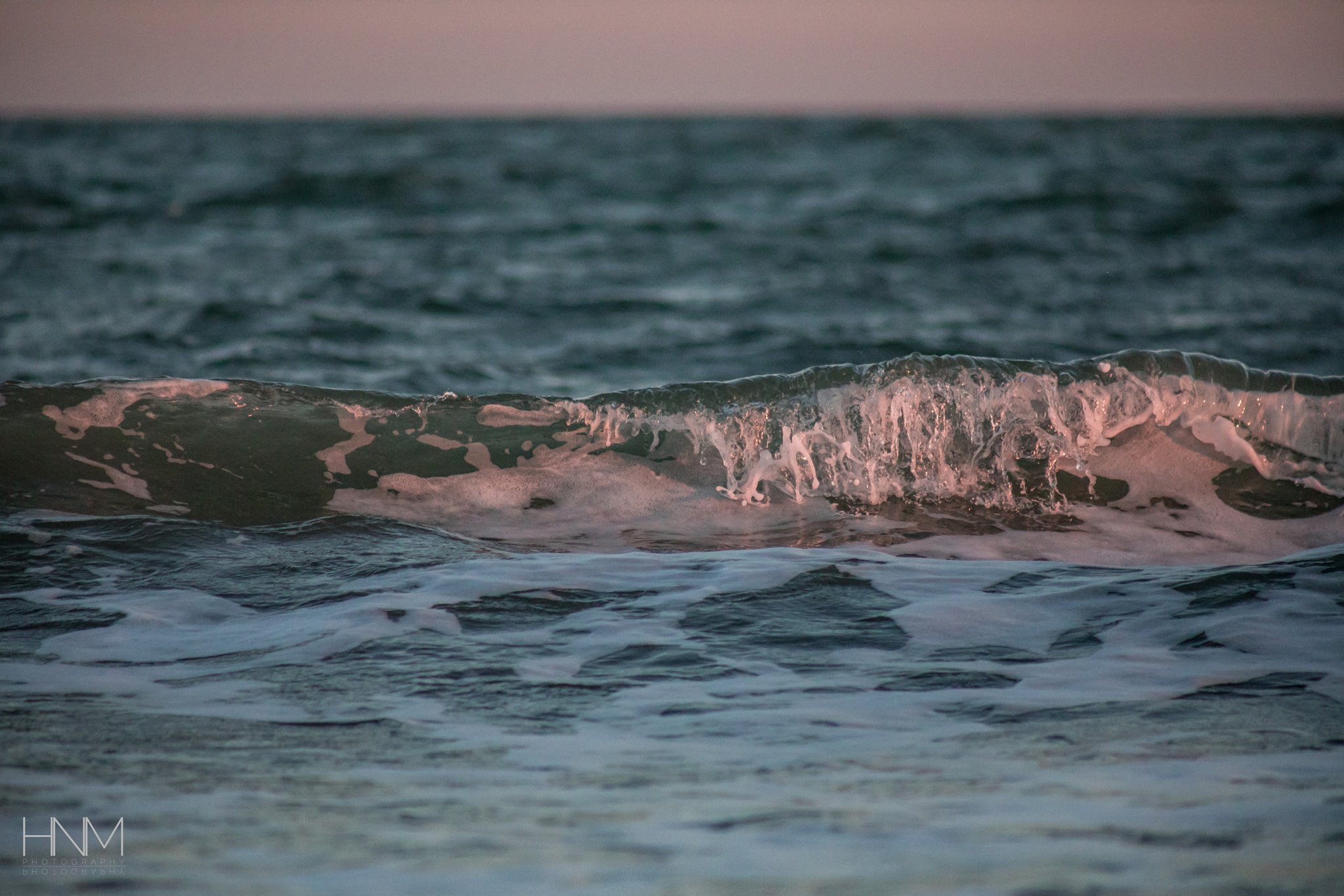 EF75-300mm f/4-5.6 sample photo. Sunset on the ocean photography