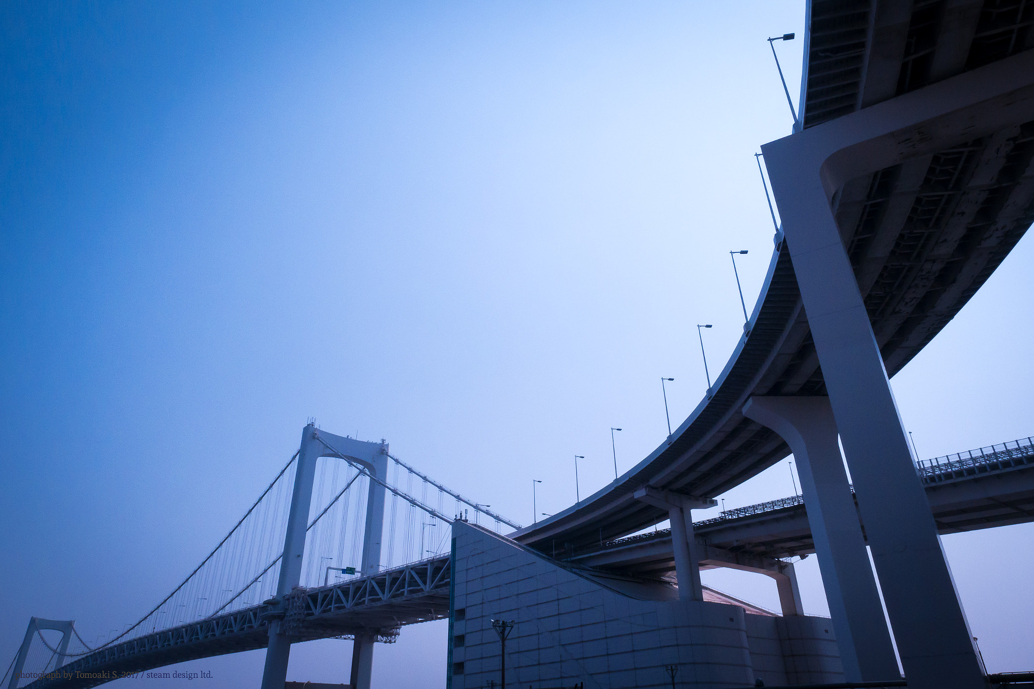 Panasonic DMC-G8 sample photo. Tokyo rainbow bridge photography
