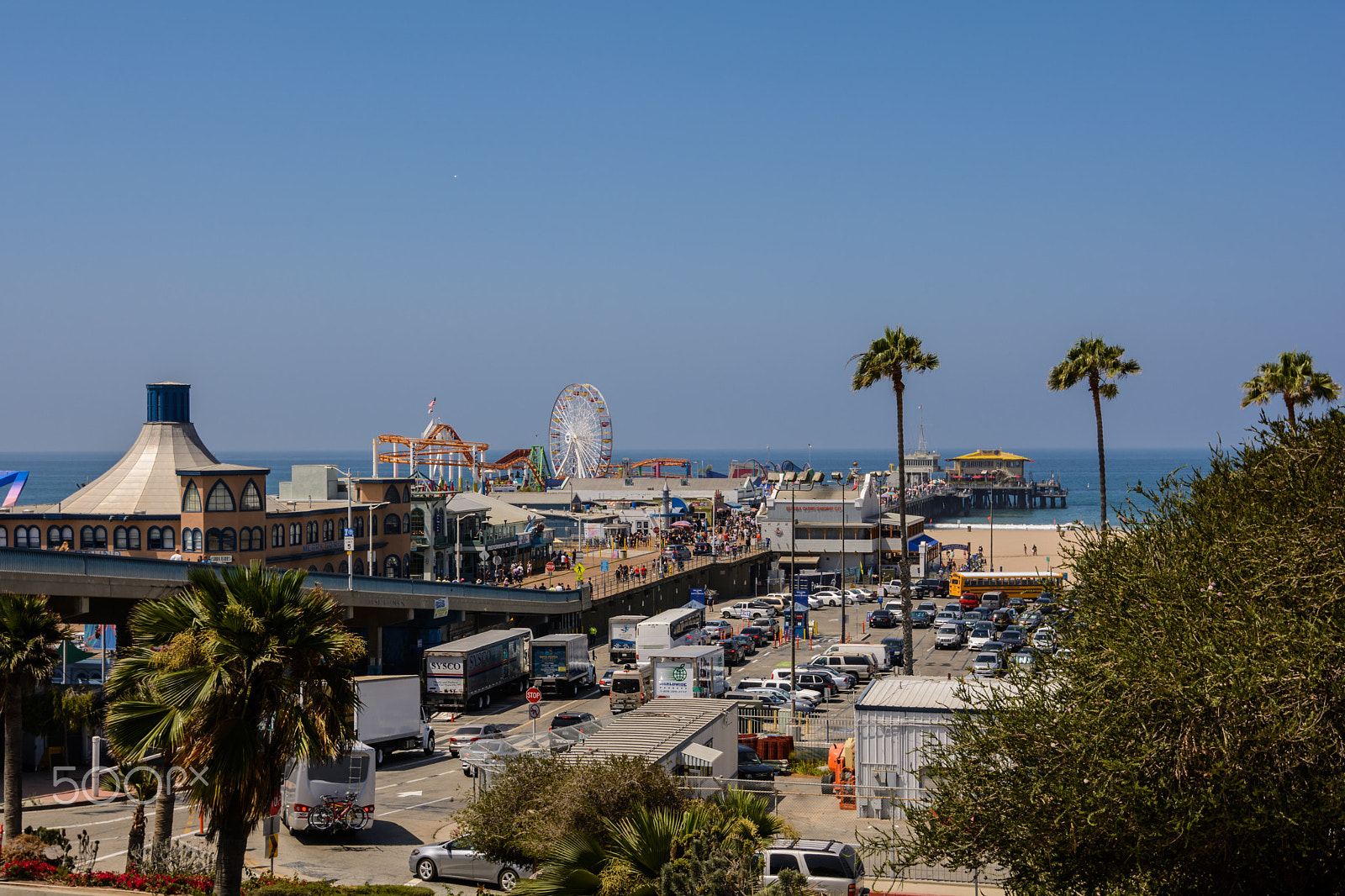 Nikon AF-S Nikkor 16-35mm F4G ED VR sample photo. Santa monica pier photography