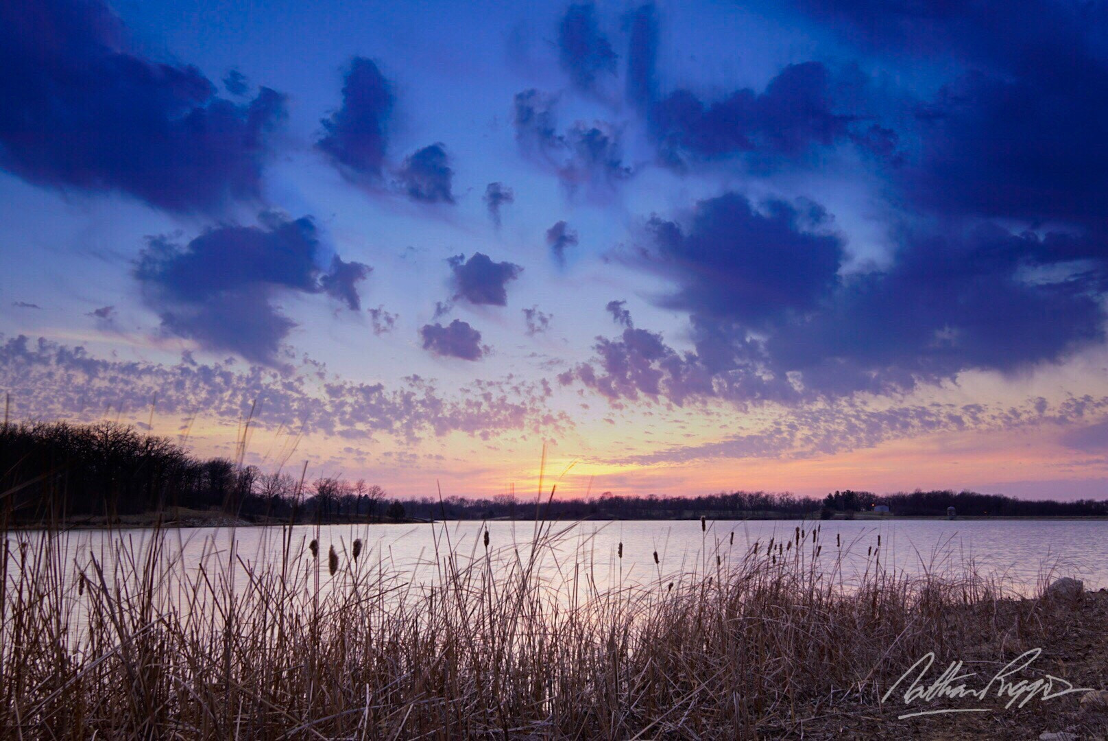Sony a6000 sample photo. Iowa sunset photography