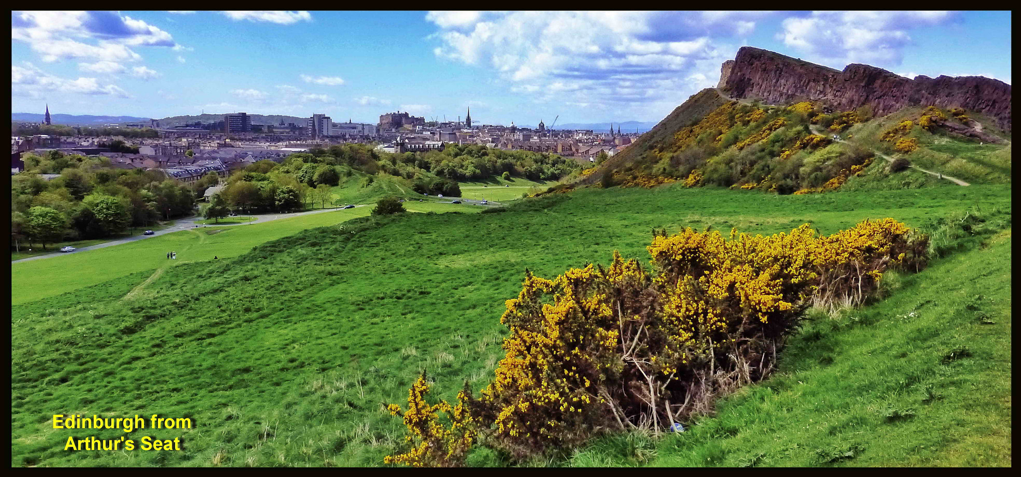 Panasonic Lumix DMC-ZS20 (Lumix DMC-TZ30) sample photo. Edinburgh from arthurs seat photography