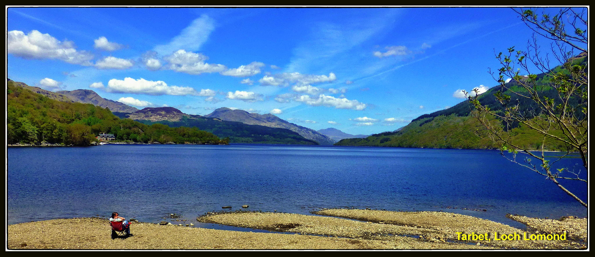 Panasonic Lumix DMC-ZS20 (Lumix DMC-TZ30) sample photo. Loch lomond tarbet photography