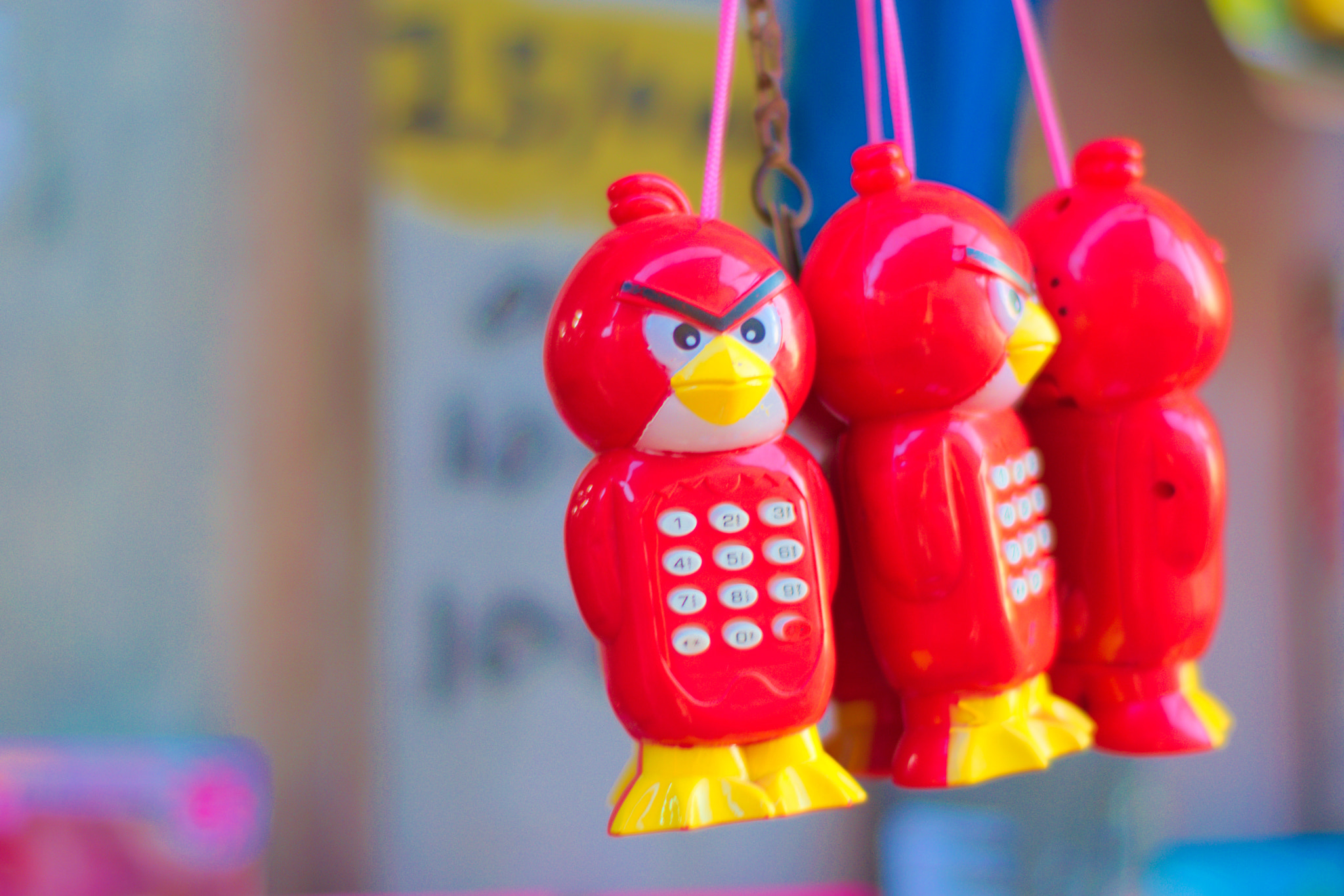 Nikon D3300 + Nikon AF Nikkor 50mm F1.8D sample photo. Toy phone photography