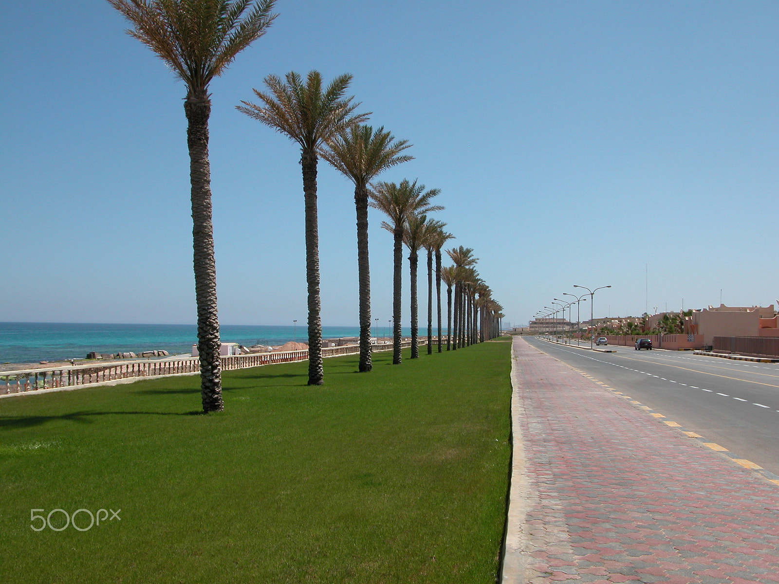 Nikon E5700 sample photo. Tripoli sea front photography