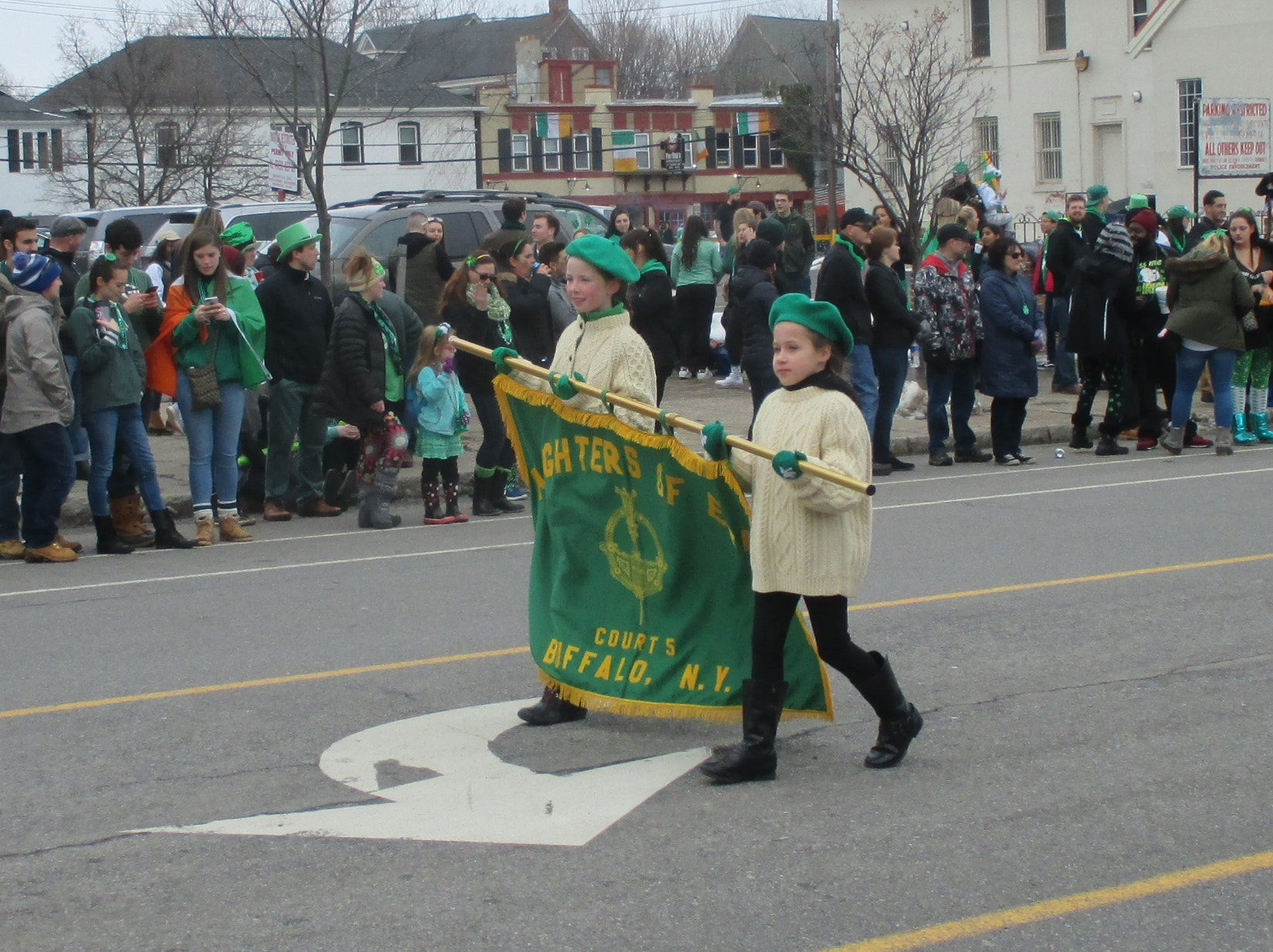 Canon PowerShot ELPH 135 (IXUS 145 / IXY 120) sample photo. 2017 buffalo st pat's parade 09 photography