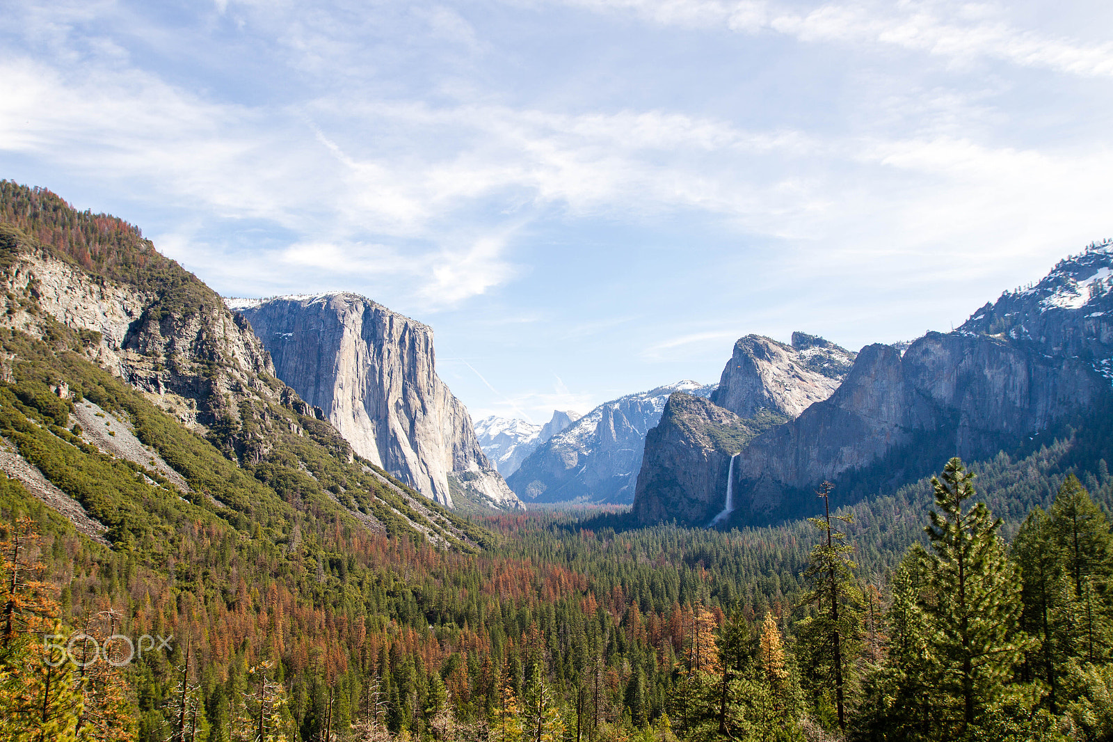 Canon EOS 7D sample photo. Yosemite tunnel view photography