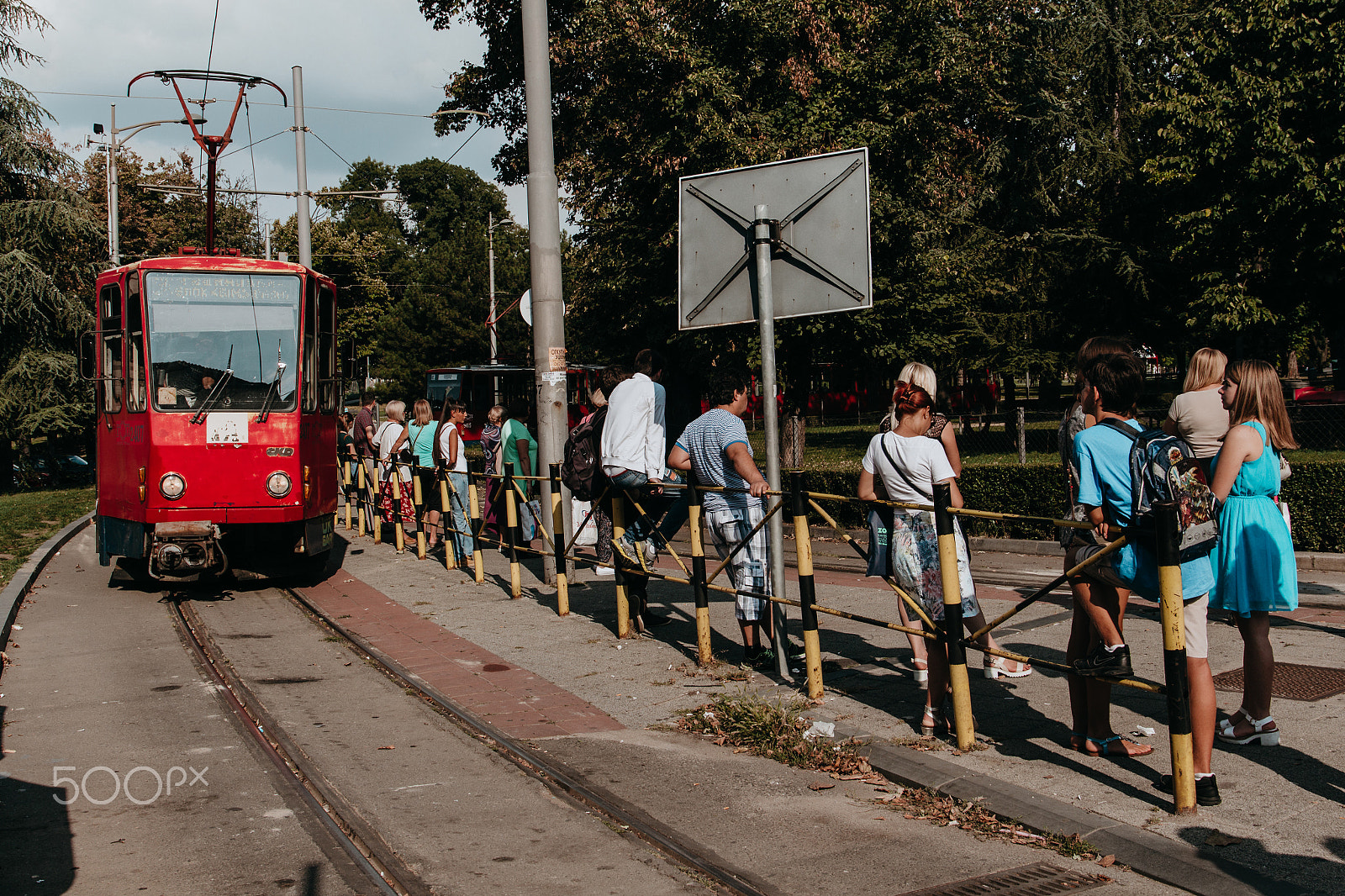 Canon EOS 650D (EOS Rebel T4i / EOS Kiss X6i) sample photo. Tram way around | belgrade, serbia photography