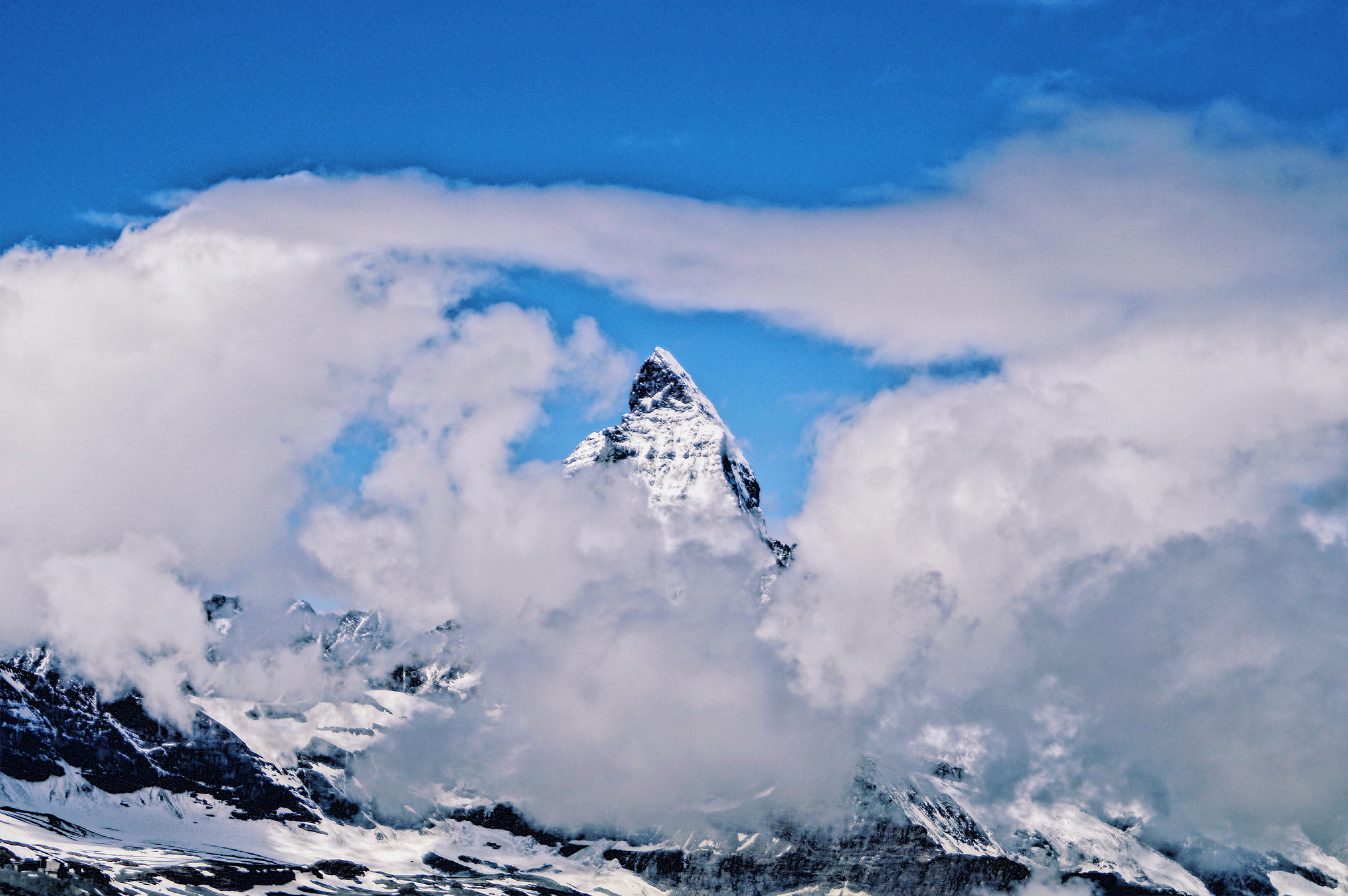 Sony SLT-A58 + Sony DT 18-55mm F3.5-5.6 SAM II sample photo. Matterhorn. photography