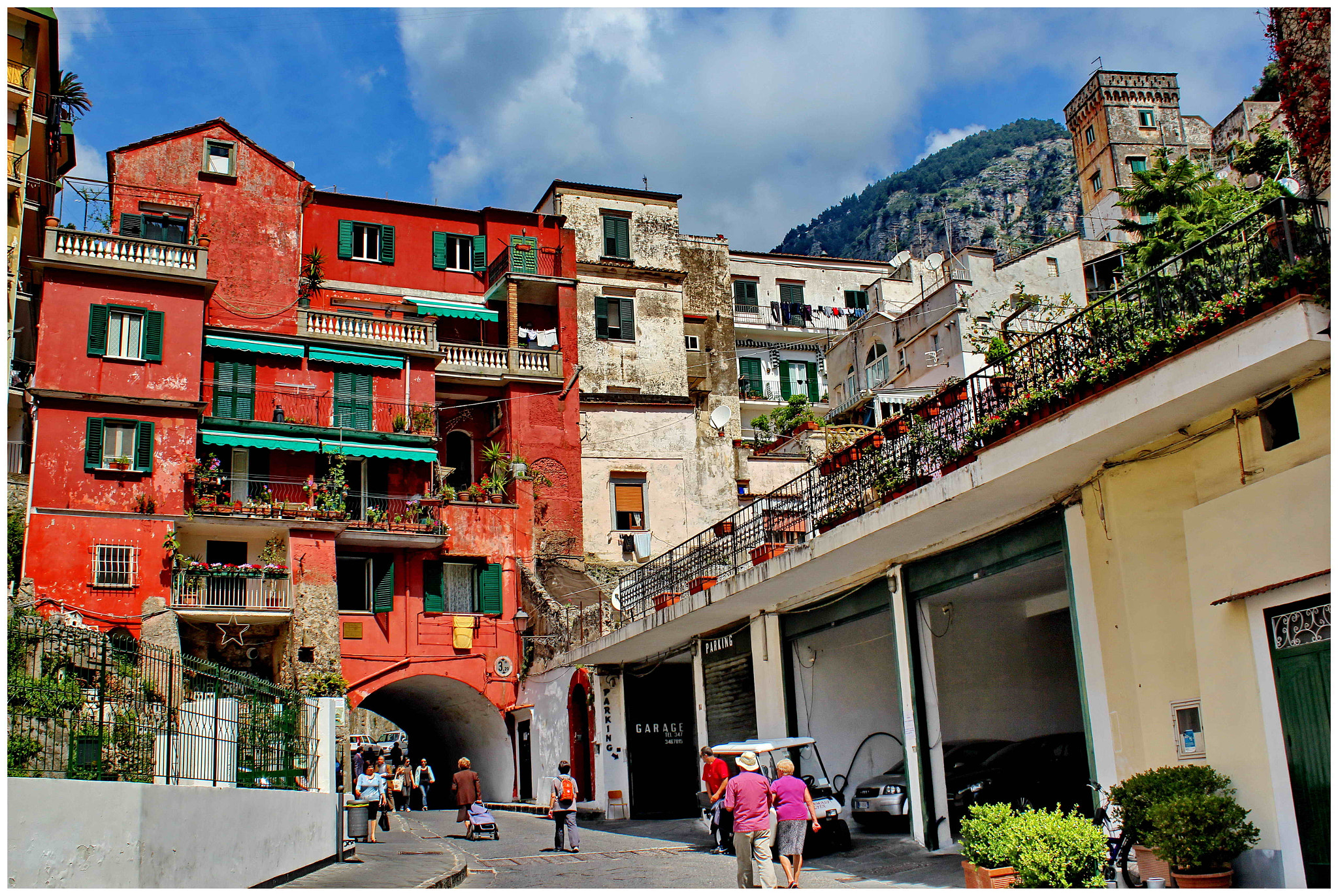 Canon EF-S 18-55mm F3.5-5.6 IS sample photo. Amalfi, top end photography