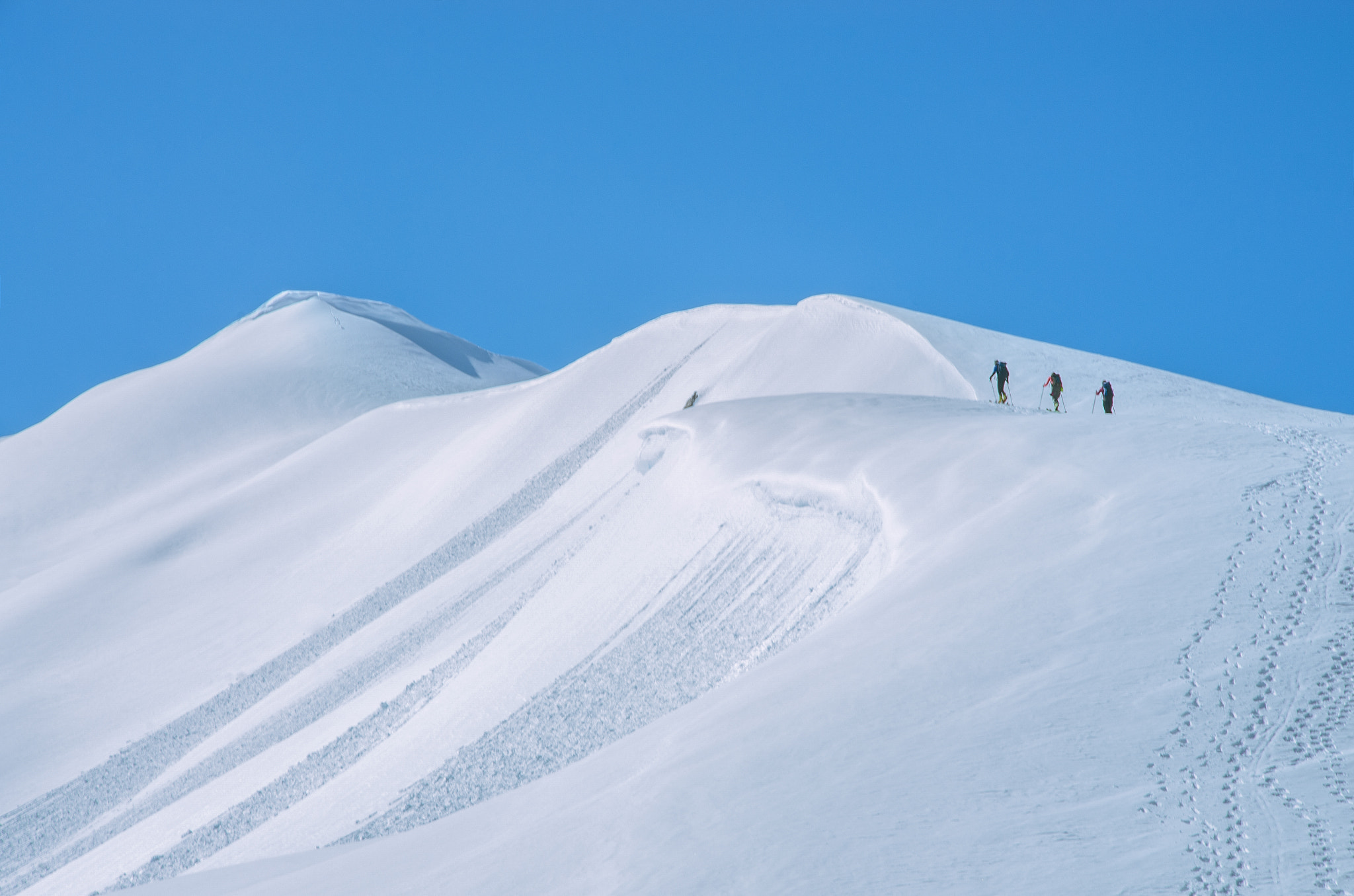 Nikon D7000 sample photo. Panoramic winter backpacking at whistler photography