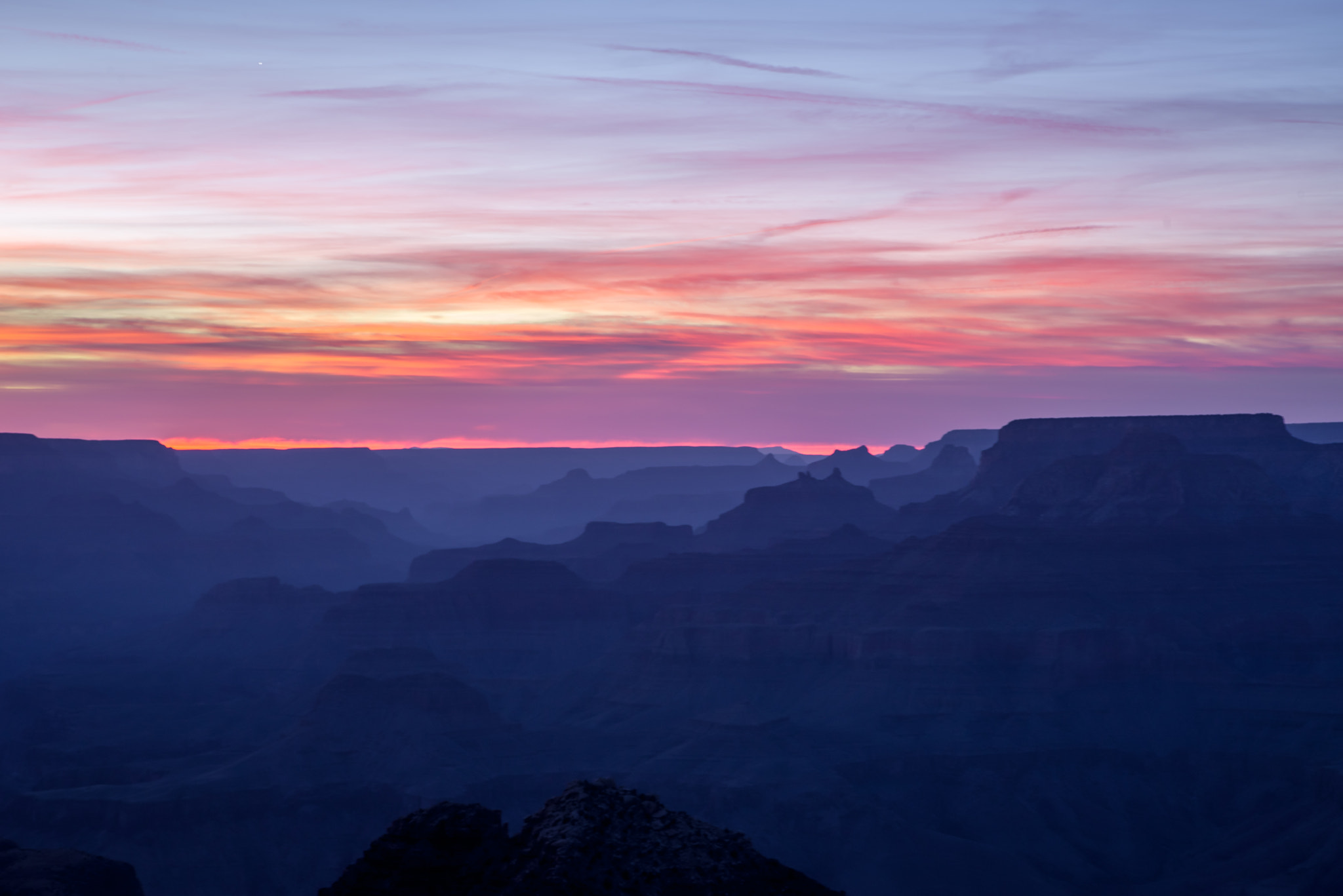 Pentax K-1 sample photo. Sunset at desert view watchtower photography