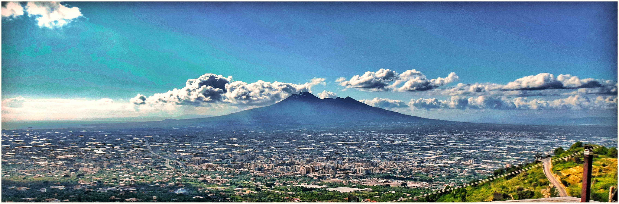 Nikon Coolpix S6300 sample photo. Long walk up to the top of mount vesuvius photography