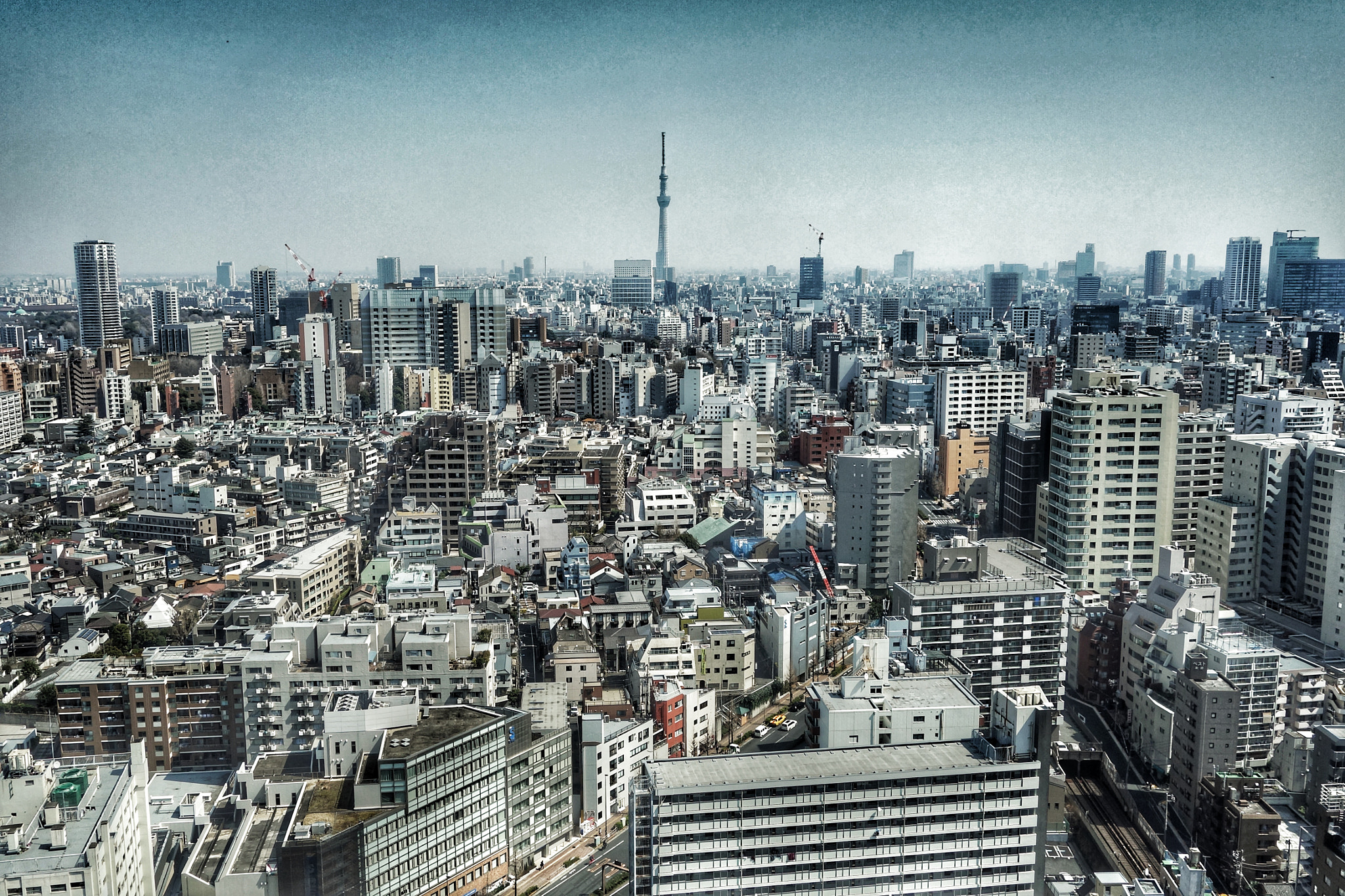 Sony Cyber-shot DSC-RX100 + Sony 28-100mm F1.8-4.9 sample photo. View from the bunkyo civic center photography