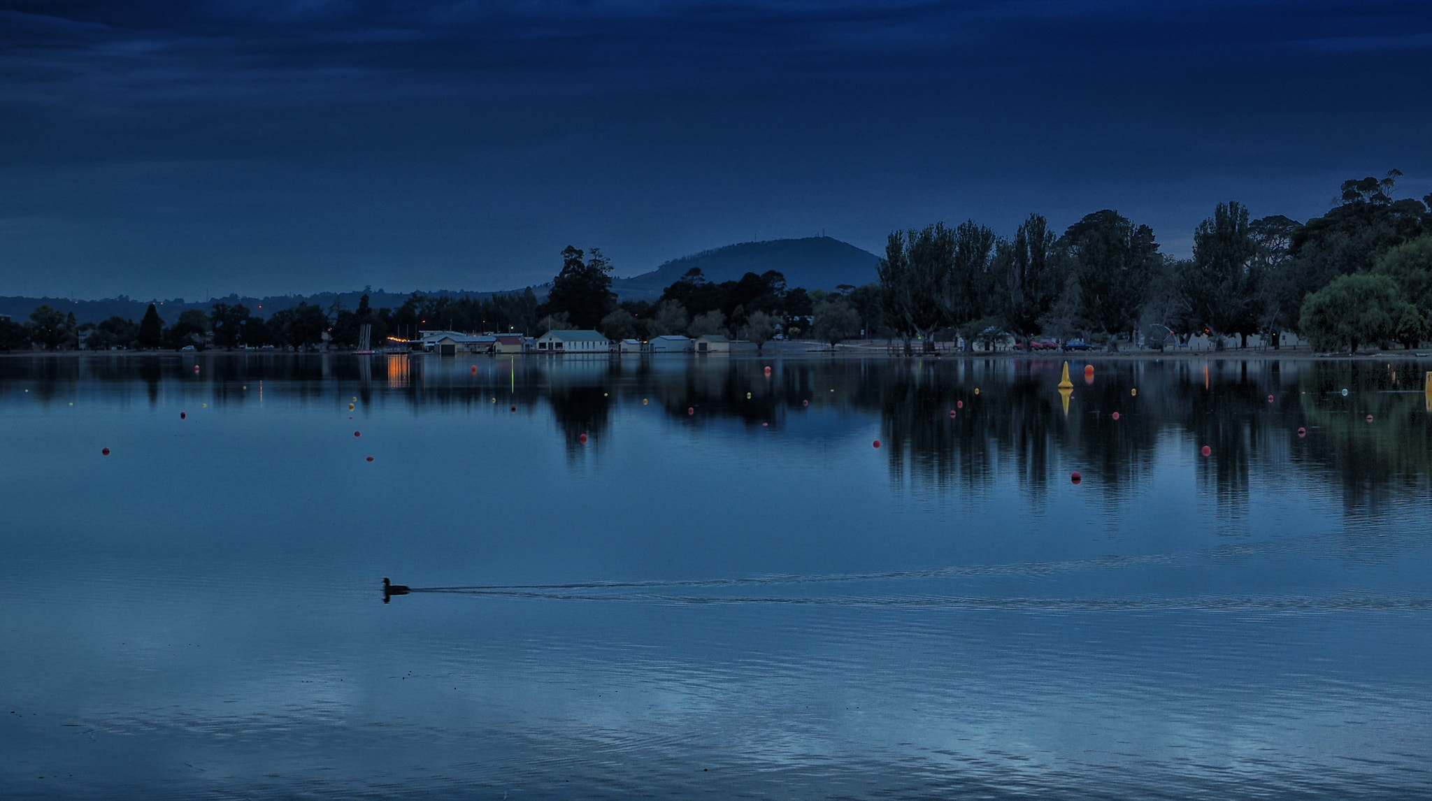 Olympus OM-D E-M1 sample photo. Dawn at lake wendouree photography