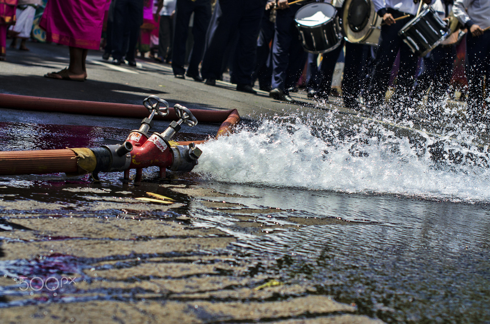 Nikon AF-S Nikkor 50mm F1.4G sample photo. Water distribution... photography