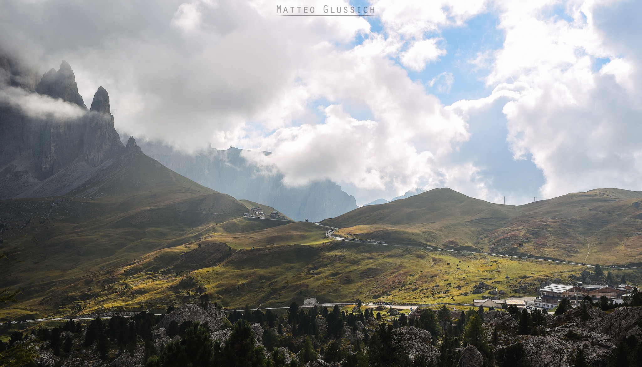 Nikon D750 sample photo. The colors of the mountains. sella pass photography