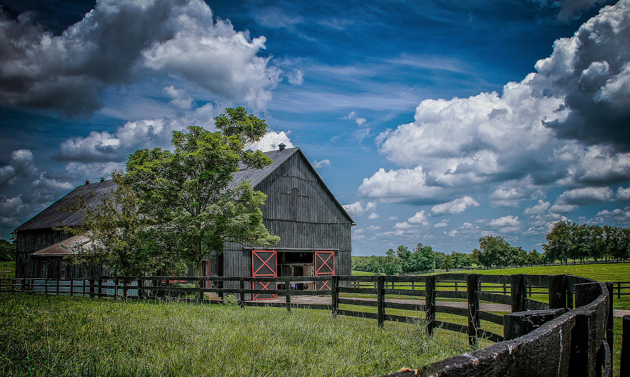 Nikon D5300 sample photo. Kentucky barn photography