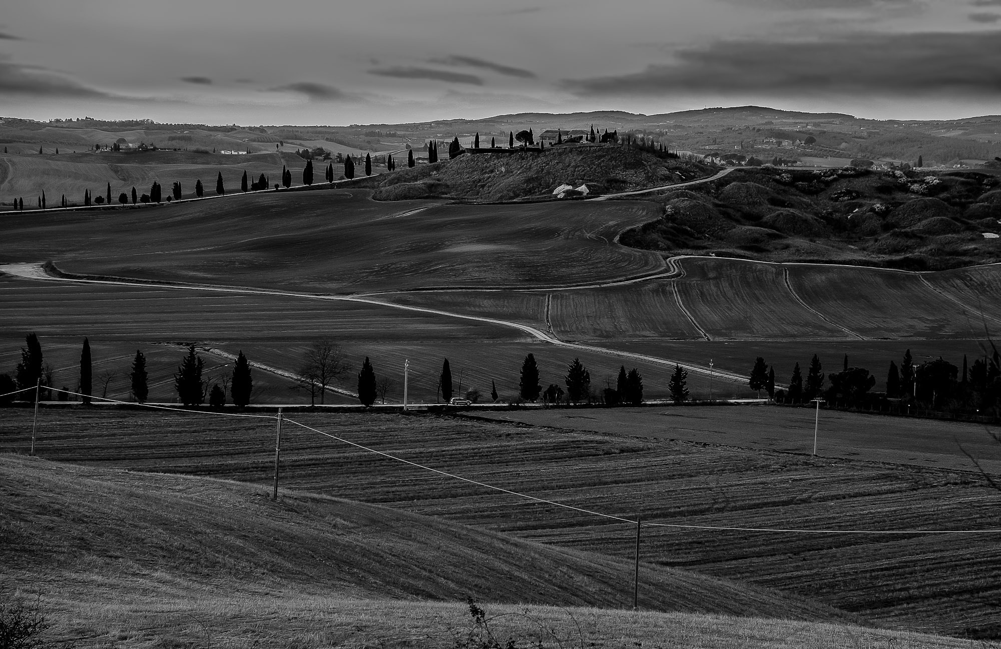 Fujifilm X-E2S + Fujifilm XF 18-55mm F2.8-4 R LM OIS sample photo. Le crete in bianco e nero photography