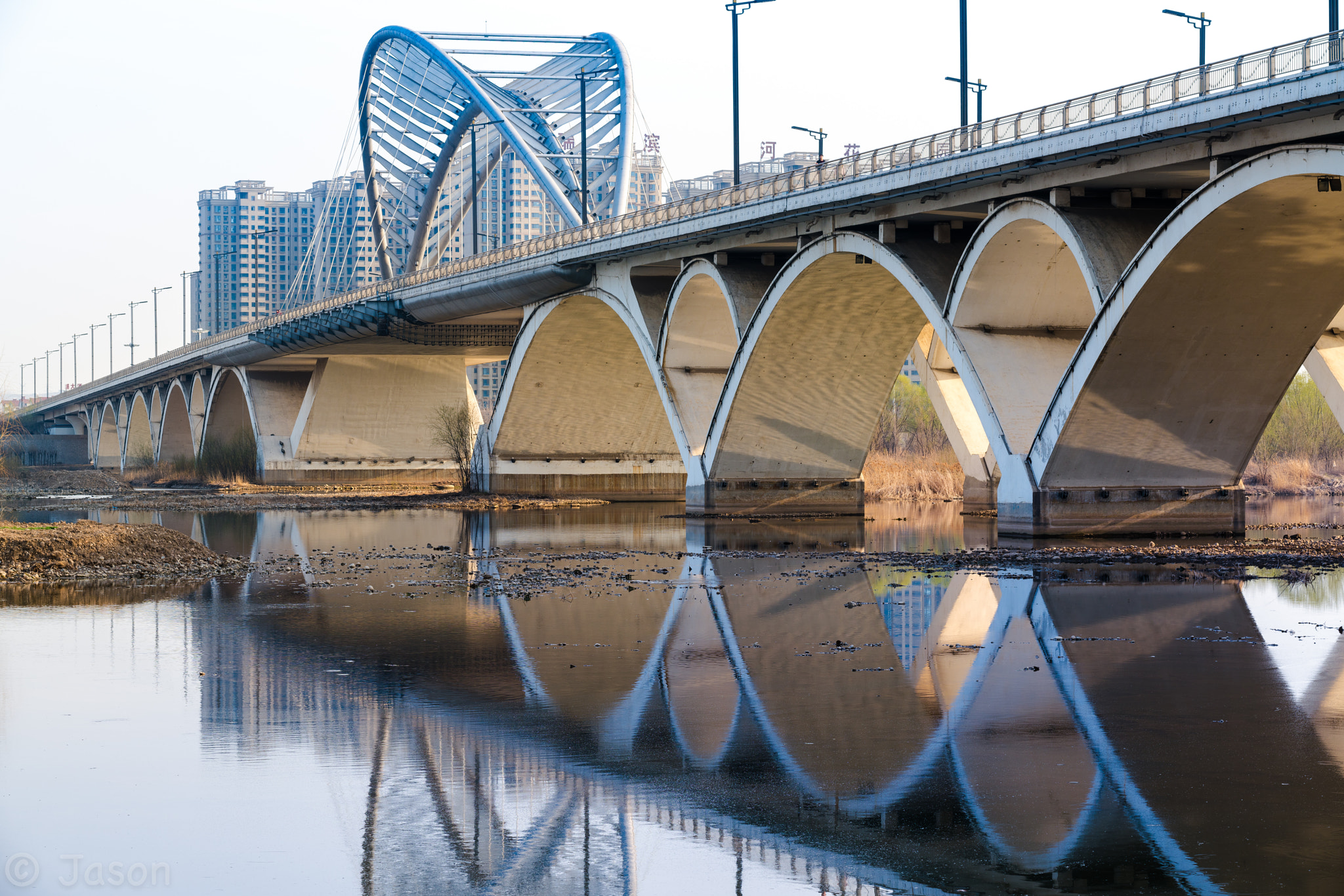 Sony FE 85mm F1.4 GM sample photo. Yingzhou bridge photography