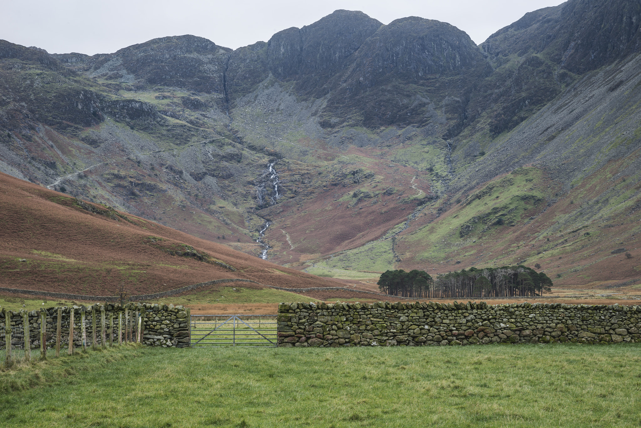 Nikon D800 sample photo. Stuning autumn fall landscape image of lake buttermere in lake d photography