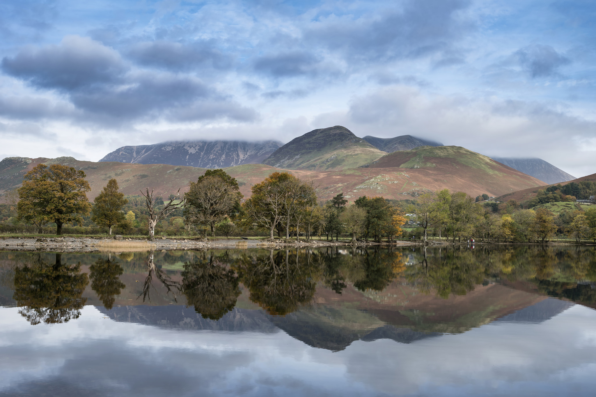 Nikon D800 sample photo. Stuning autumn fall landscape image of lake buttermere in lake d photography