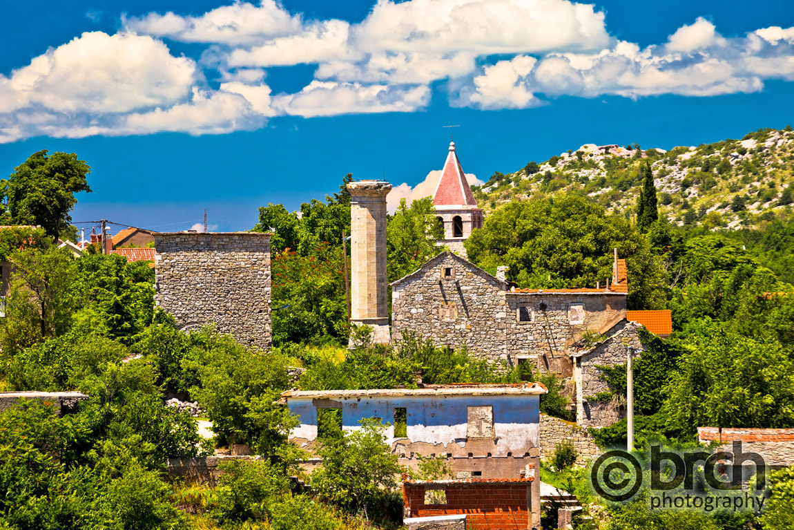Canon EF 70-300mm F4-5.6L IS USM sample photo. Town of drnis old church mosque photography