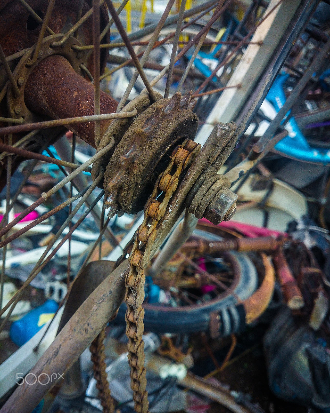 Sony Xperia Z1 Compact sample photo. Chain photography