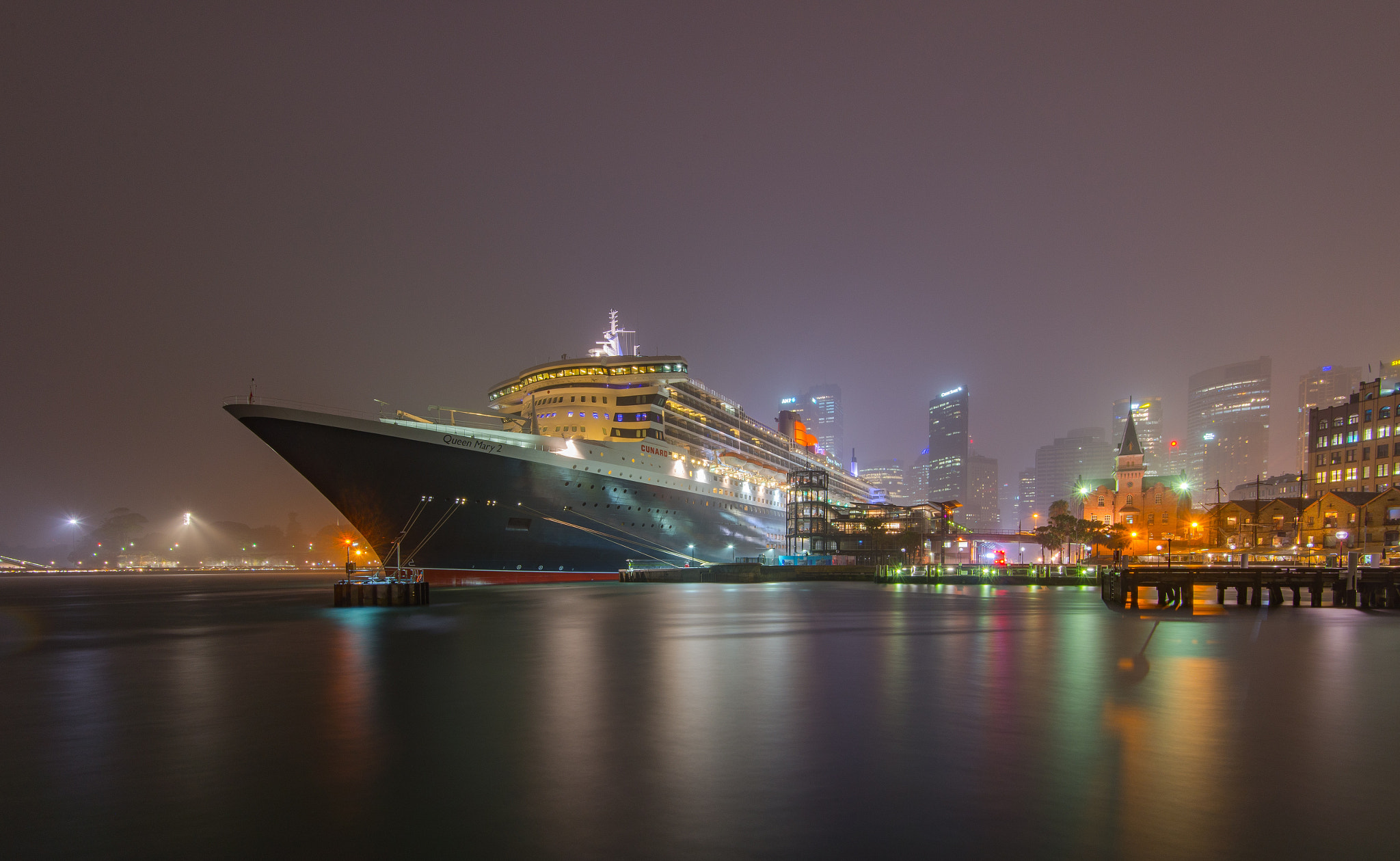 Nikon D610 + Nikon AF-S Nikkor 16-35mm F4G ED VR sample photo. Queen mary 2 photography