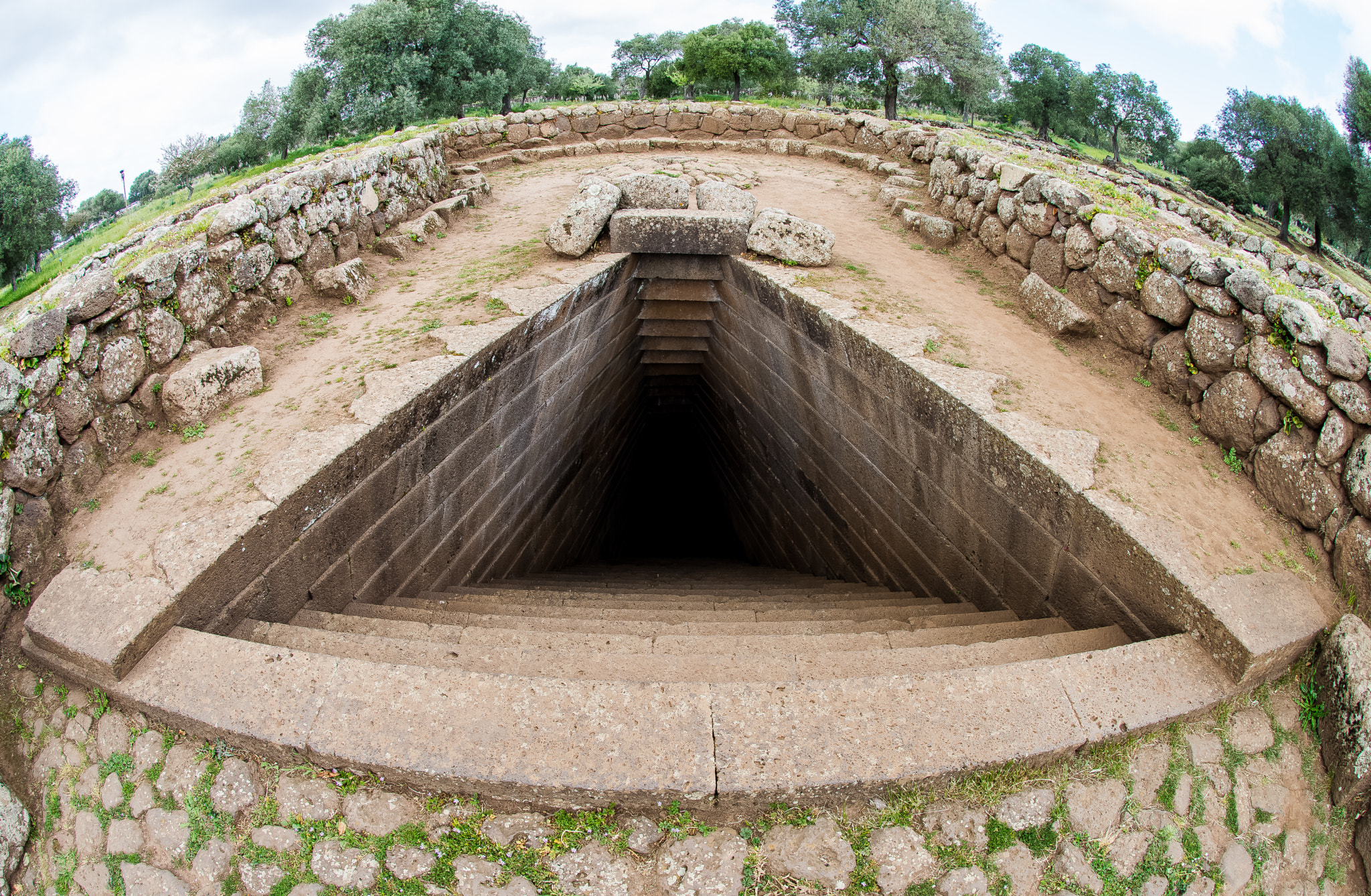 Nikon AF DX Fisheye-Nikkor 10.5mm F2.8G ED sample photo. Sacred well photography