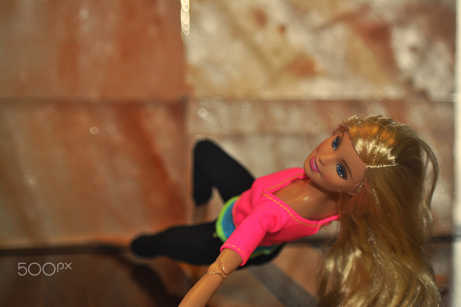 Nikon D7100 + Manual Lens No CPU sample photo. Barbie makes fitness photography