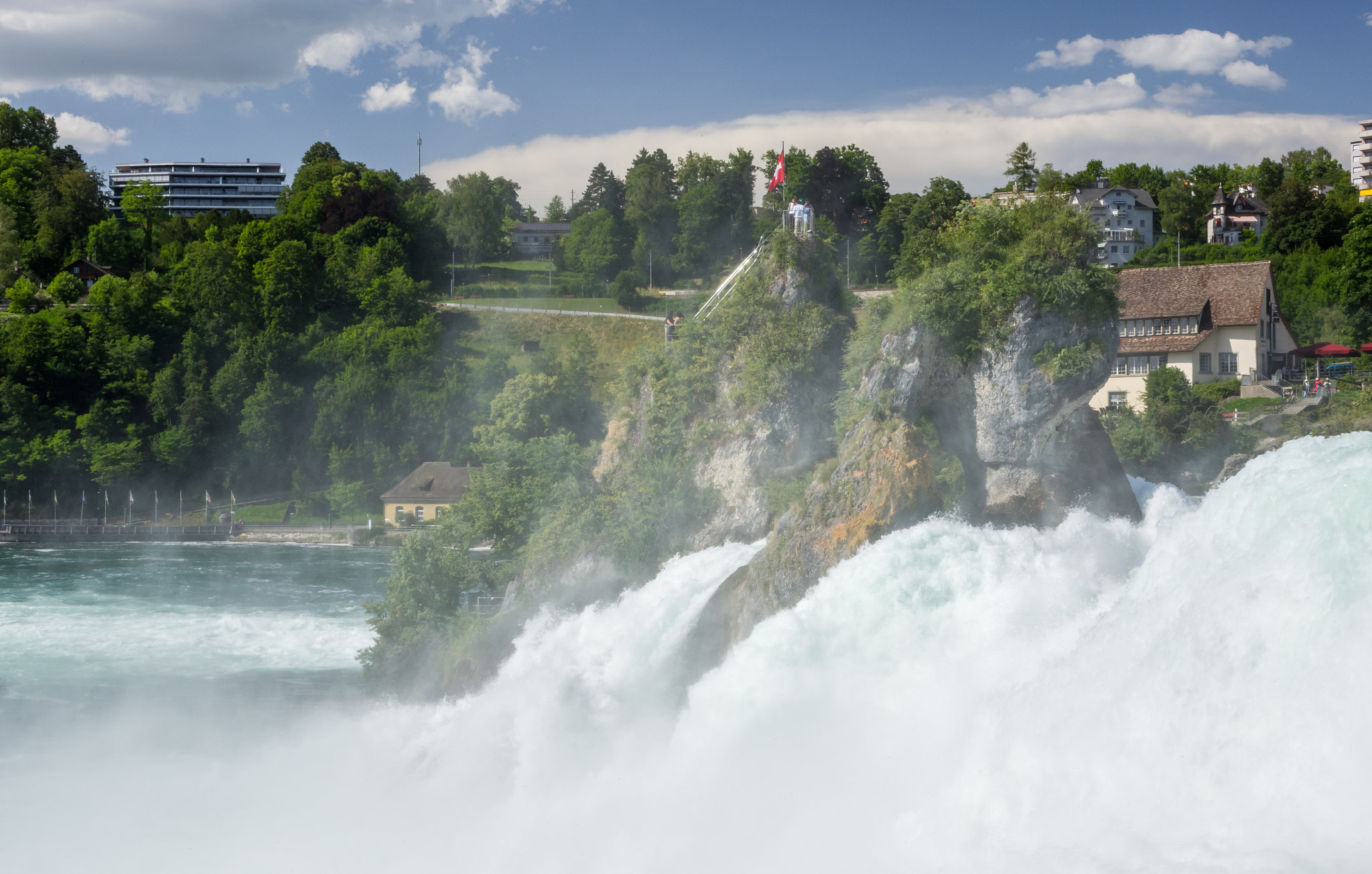 Sony Cyber-shot DSC-RX10 + 24-200mm F2.8 sample photo. The rhine falls near schaffhausen photography